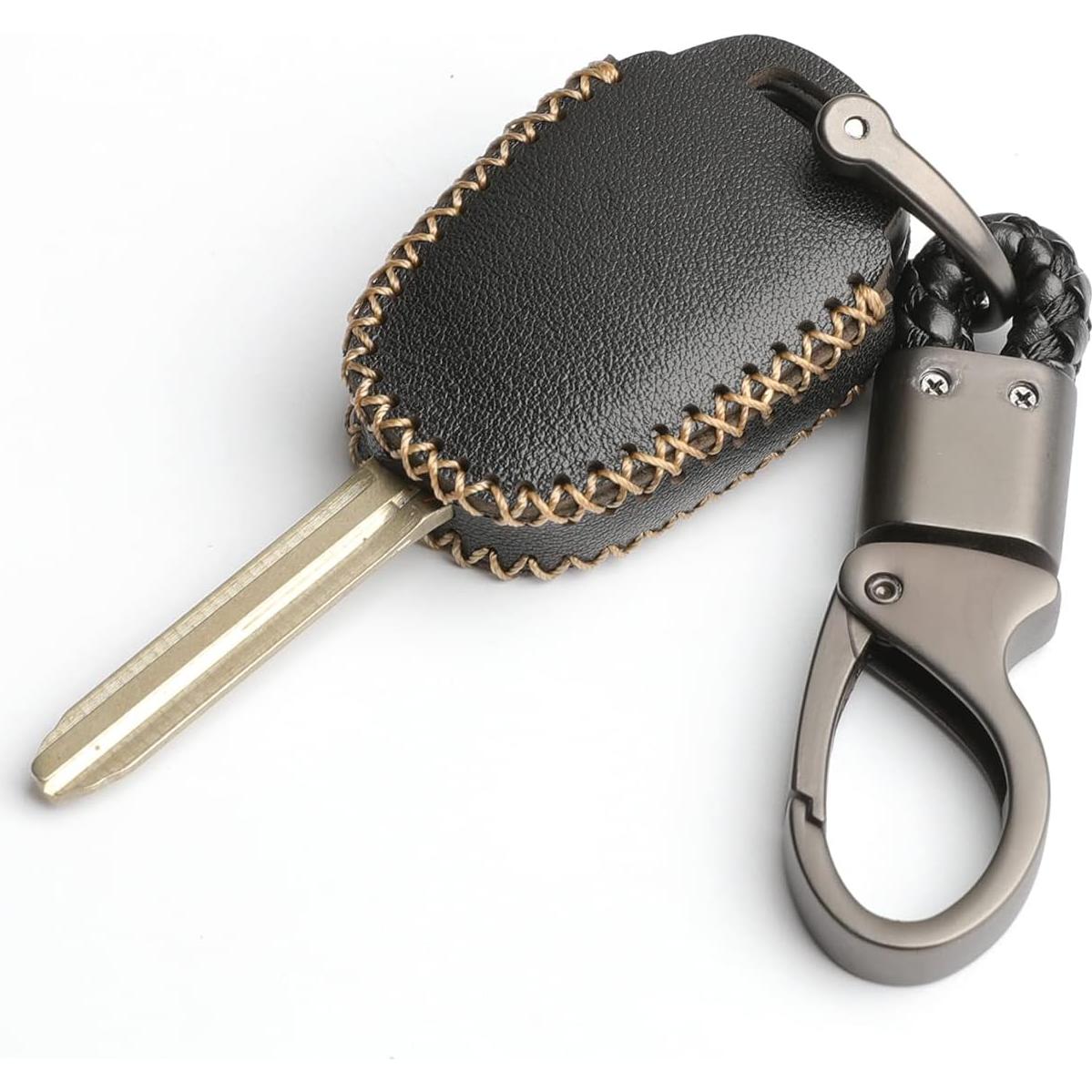 Funda de Llave Remota Cuero WFMJ para Toyota Camry RAV4