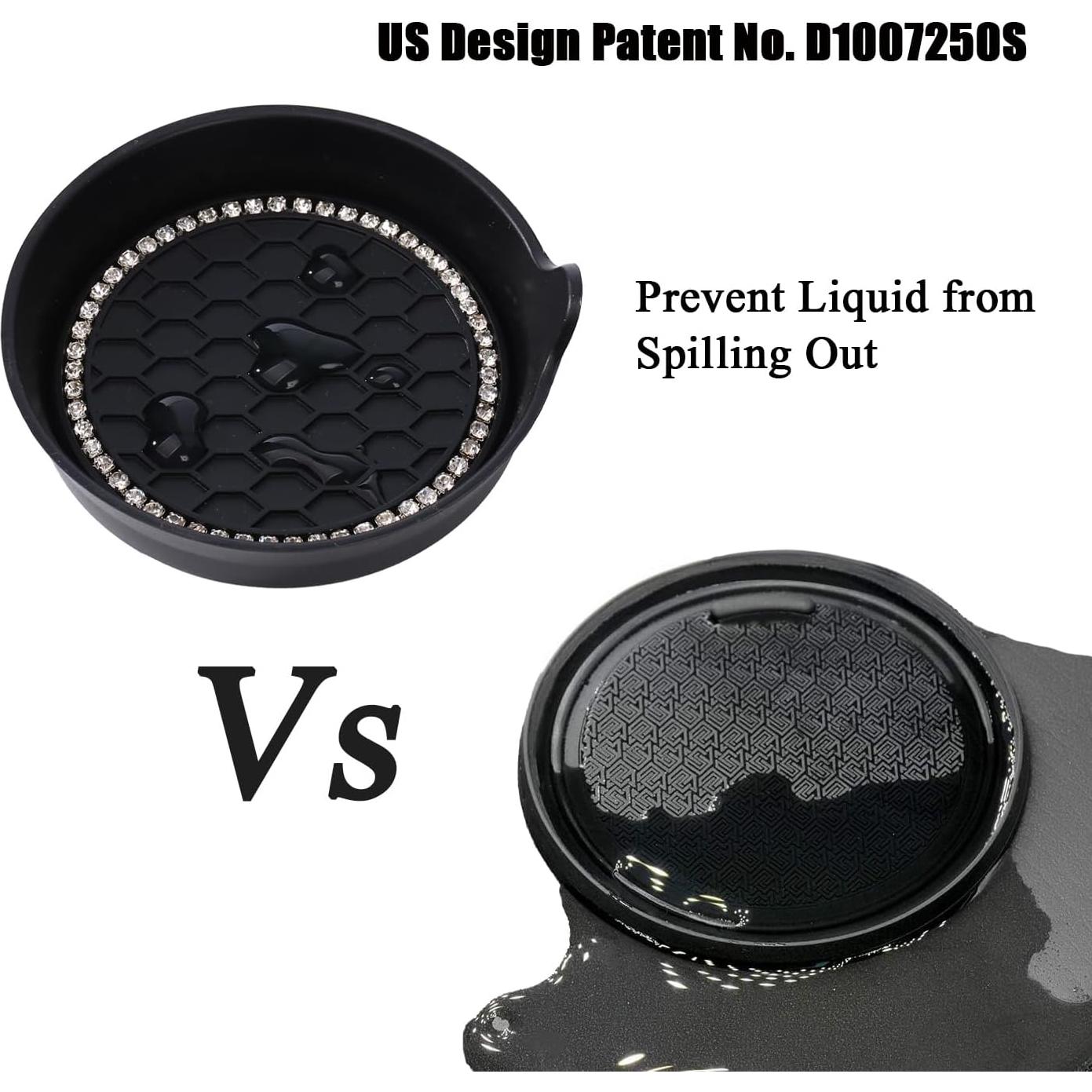 Soporte de Vaso para Auto Amooca 4 Piezas Antideslizante