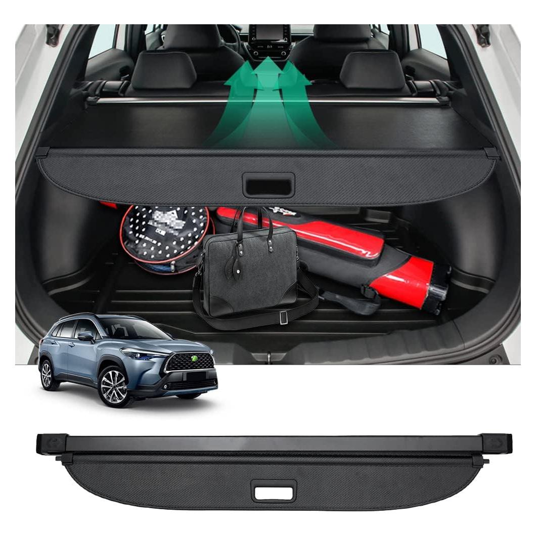 Cubierta de Carga Retráctil Powerty para Toyota Corolla Cross 2022-2024
