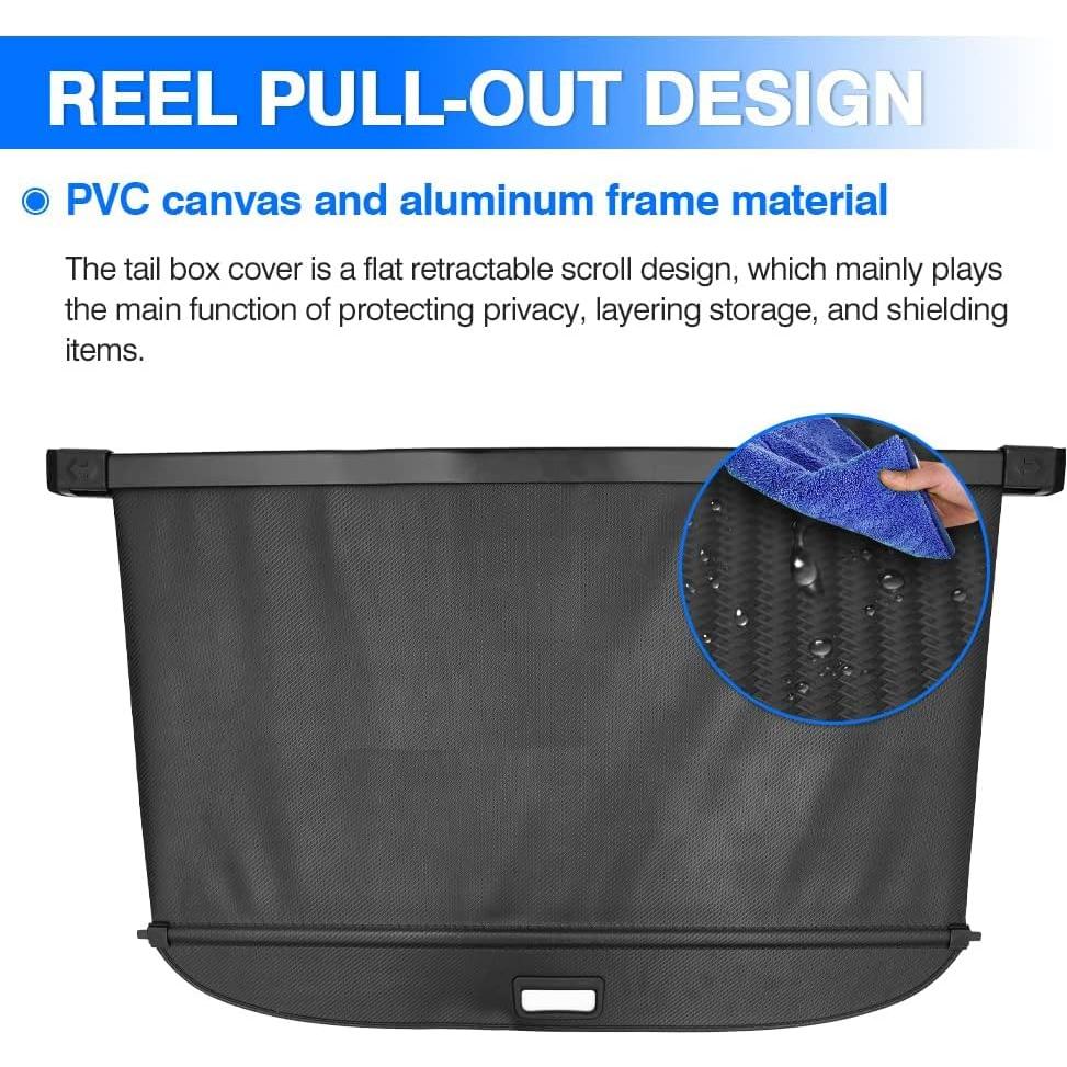 Cubierta de Carga Retráctil Powerty para Toyota Corolla Cross 2022-2024