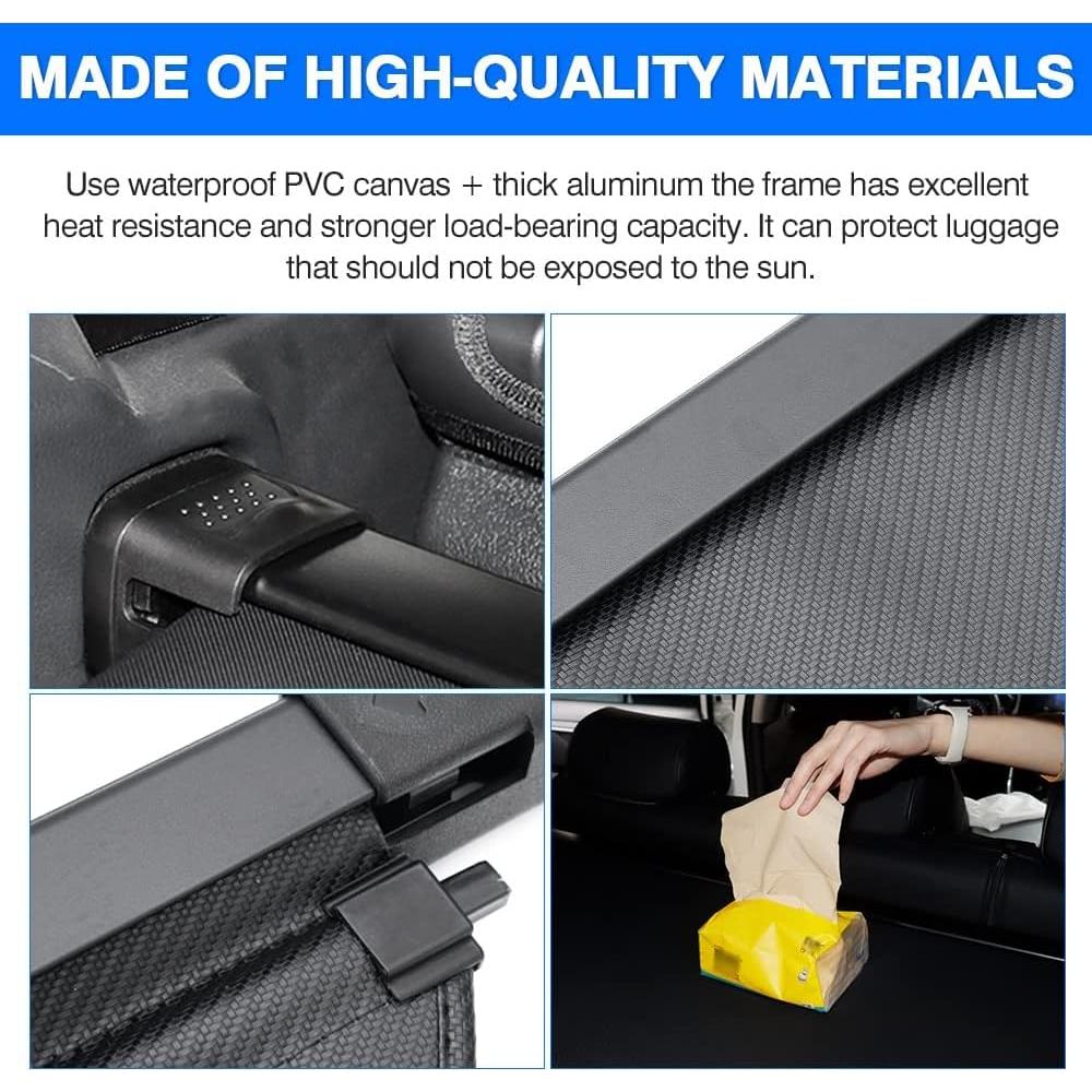 Cubierta de Carga Retráctil Powerty para Toyota Corolla Cross 2022-2024