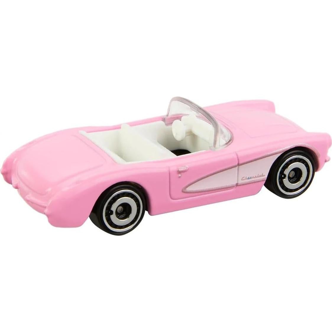 Hot Wheels Corvette 1956 Barbie Rosa 1:64 Colección