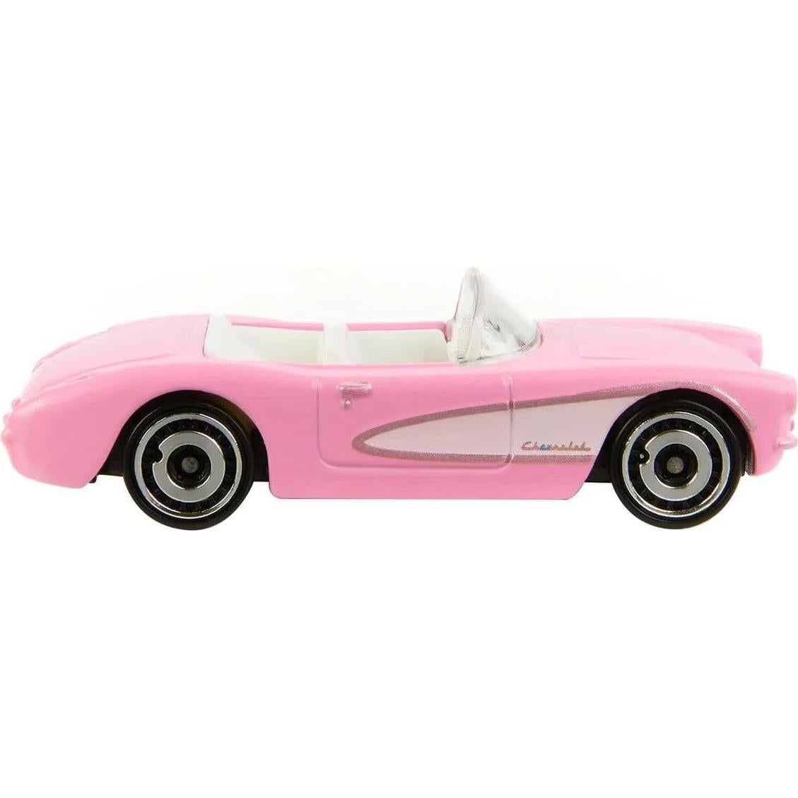 Hot Wheels Corvette 1956 Barbie Rosa 1:64 Colección