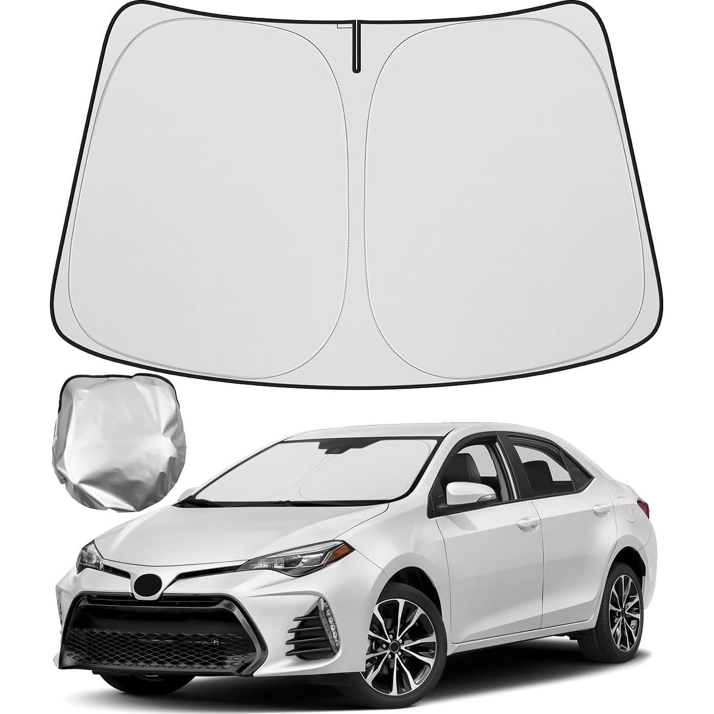 Protector Solar Plegable BIBLOZ para Toyota Corolla 2014-2018