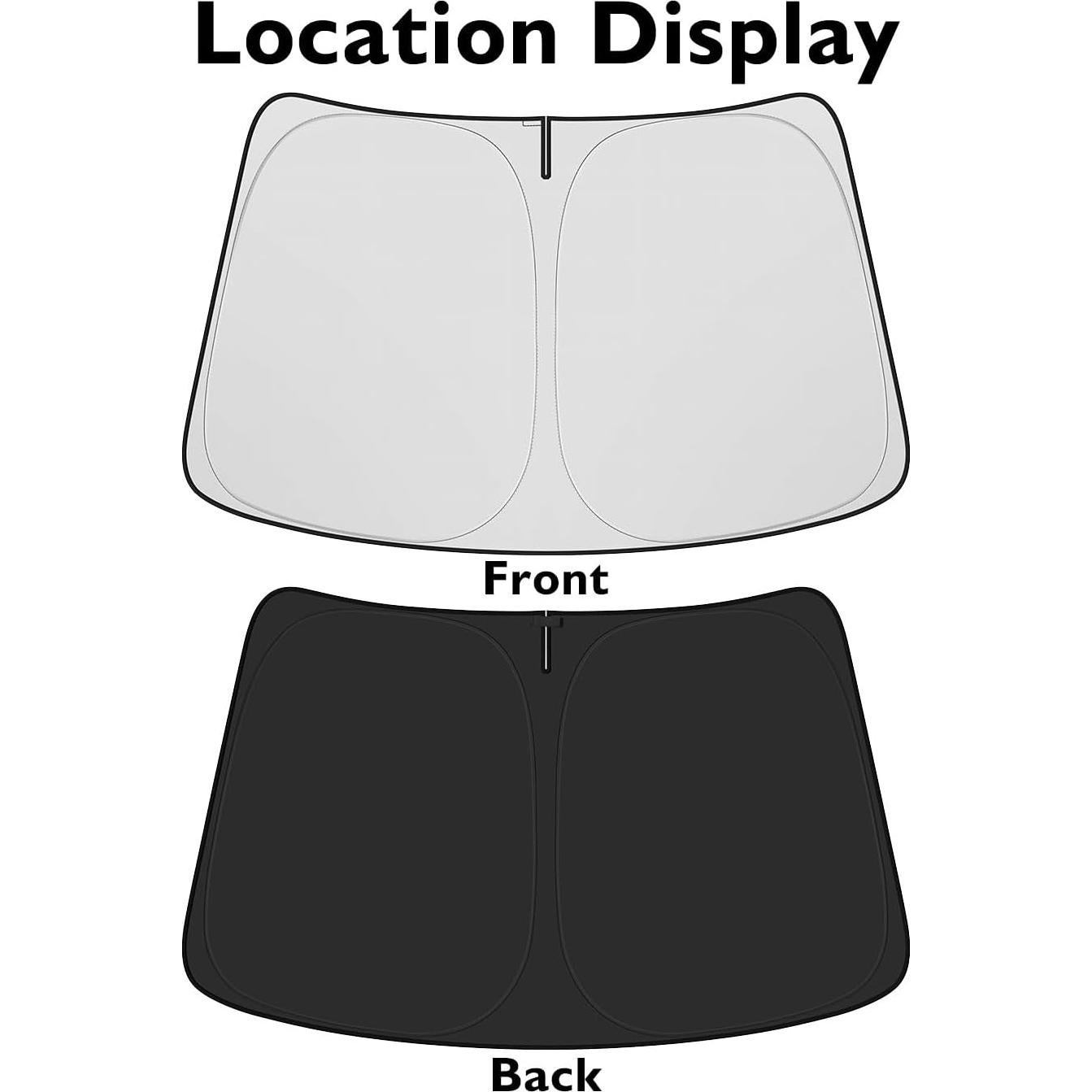 Protector Solar Plegable BIBLOZ para Toyota Corolla 2014-2018