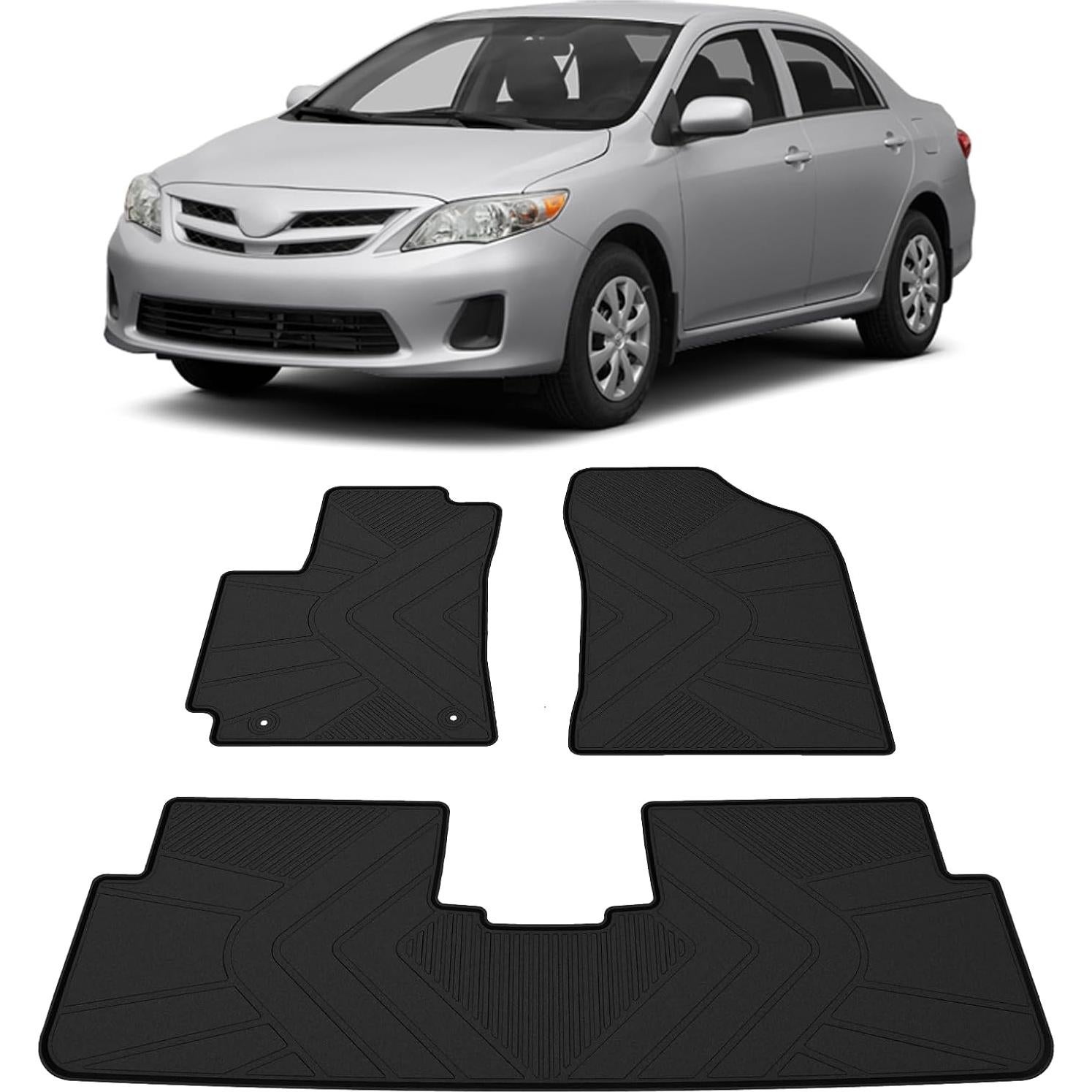 Alfombrillas KAZONER para Toyota Corolla 2009-2013 Todo Clima