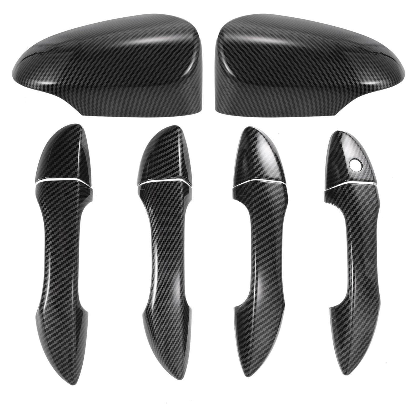 Cubiertas de Espejo Retrovisor X AUTOHAUX para Toyota Corolla 2014-2018