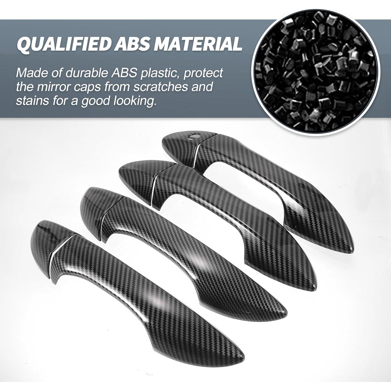 Cubiertas de Espejo Retrovisor X AUTOHAUX para Toyota Corolla 2014-2018