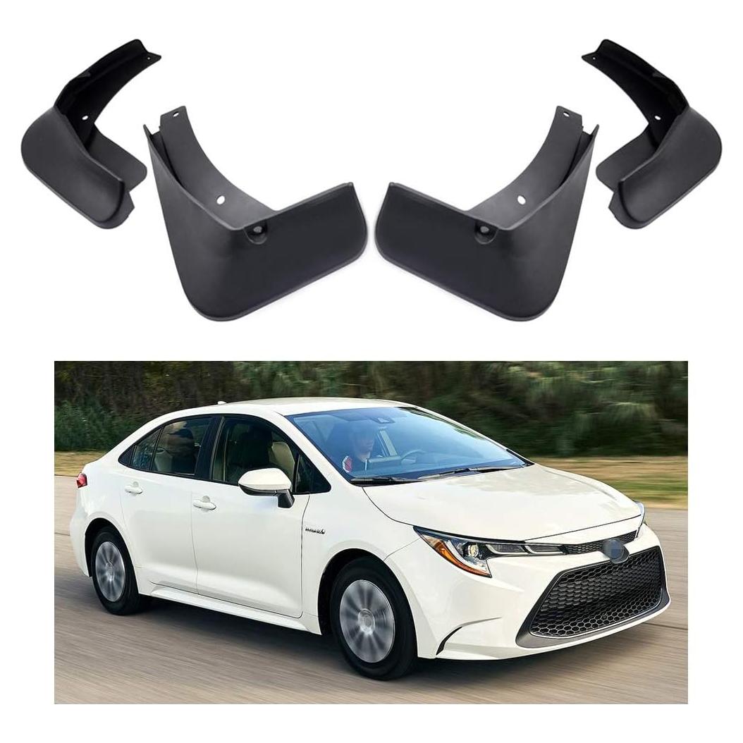 Guardabarros MOERTIFEI para Toyota Corolla 2020-2024 - Kit 4 Piezas