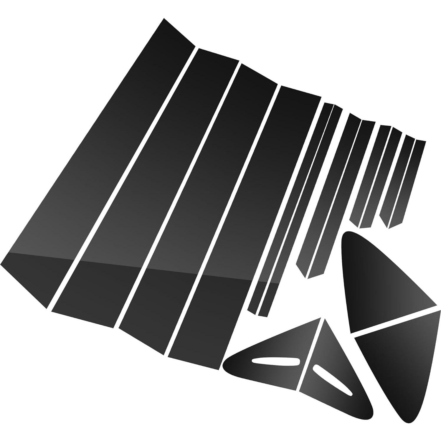 BASIKER 16 Pcs Adornos Ventana Toyota Corolla 2019-2023