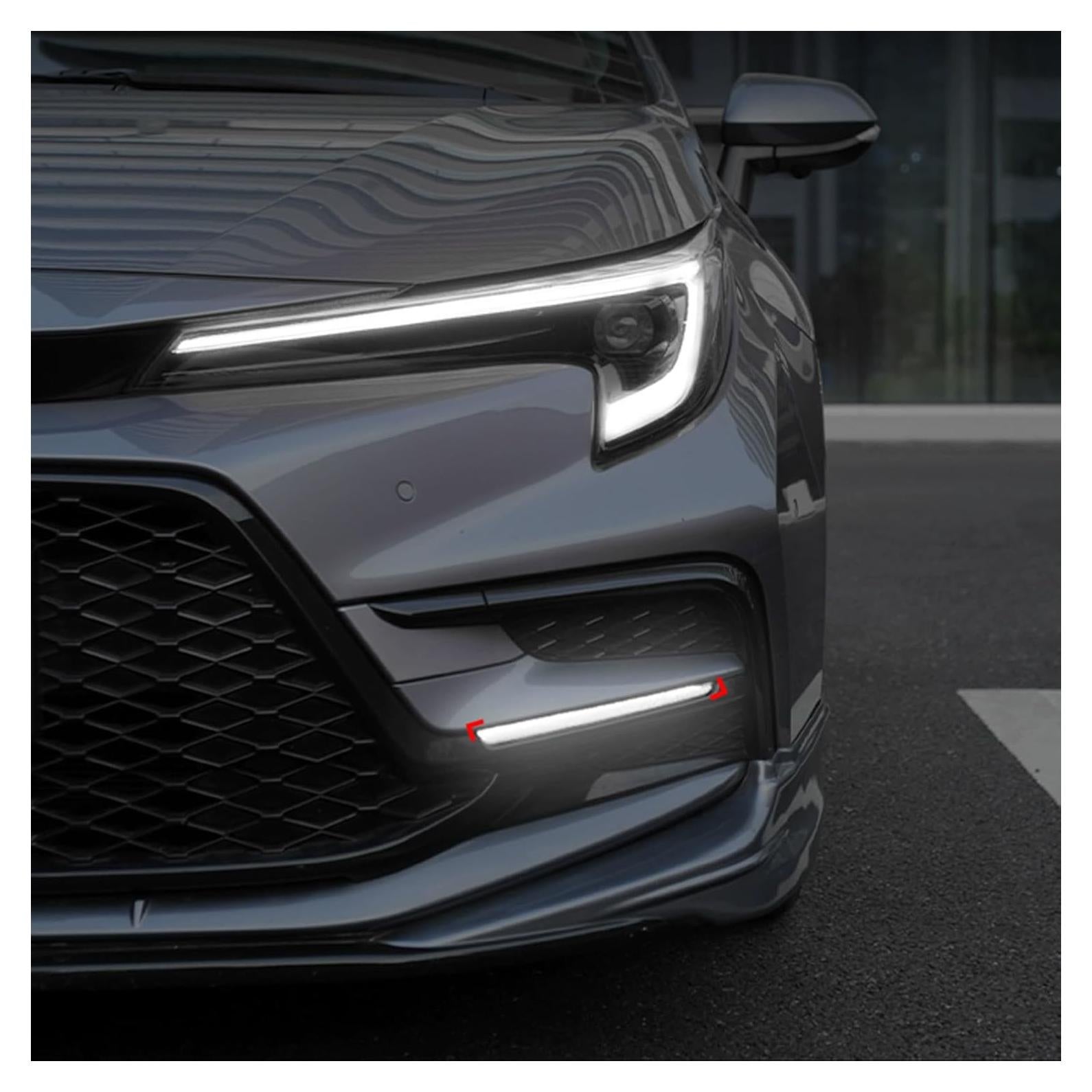 Luces de Niebla Delanteras LED BINQIGOO para Toyota Corolla 2024