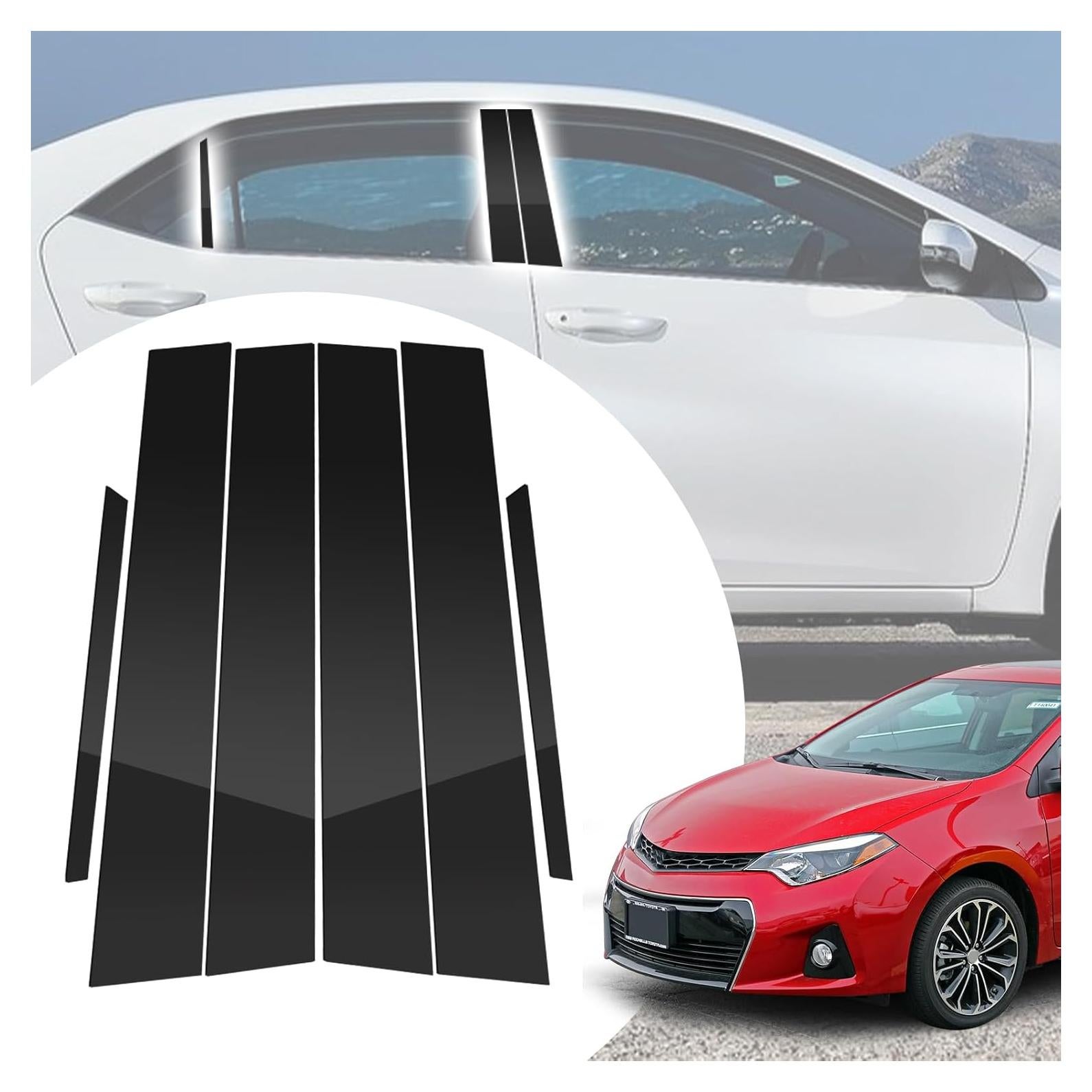 Moldura de Pilar de Ventana SKYLOTEC para Toyota Corolla 2014-2018