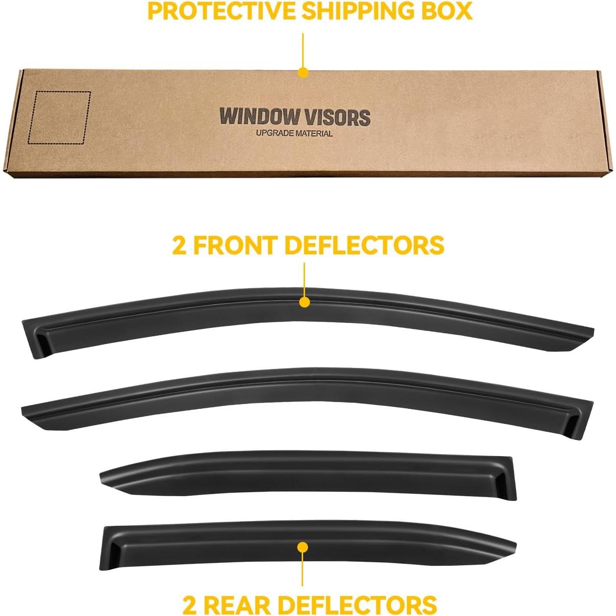 Viseras de Ventana CMVT Auto para Toyota Corolla 2019-2025