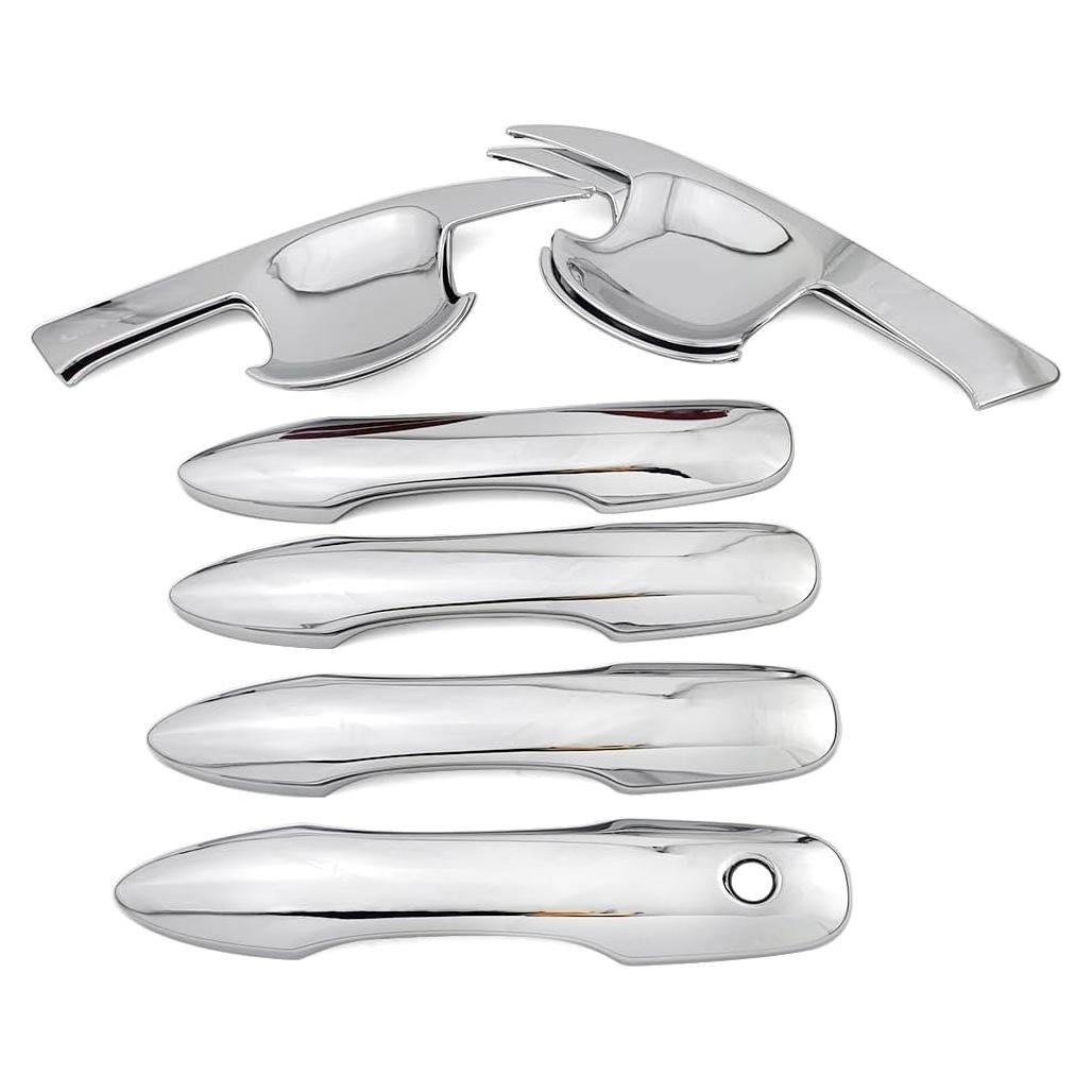 Cubierta de Manija de Puerta Cromo Dakitita para Toyota Corolla 2019-2024