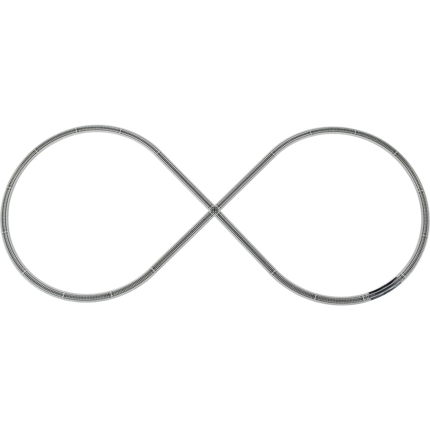 Pista E-Z en Forma de 8 Bachmann Escala N 137x59 cm