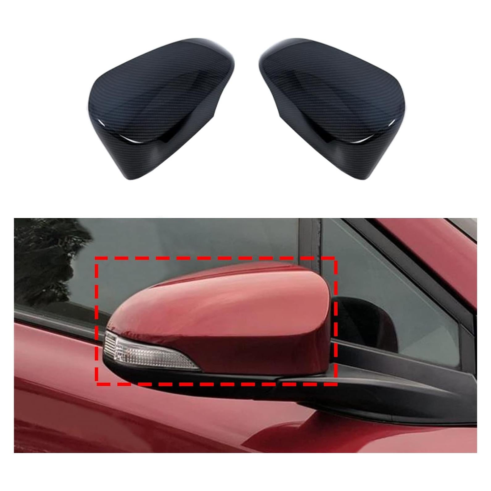 Cubiertas de Espejo Lateral MICROCK para Toyota Corolla y C-HR