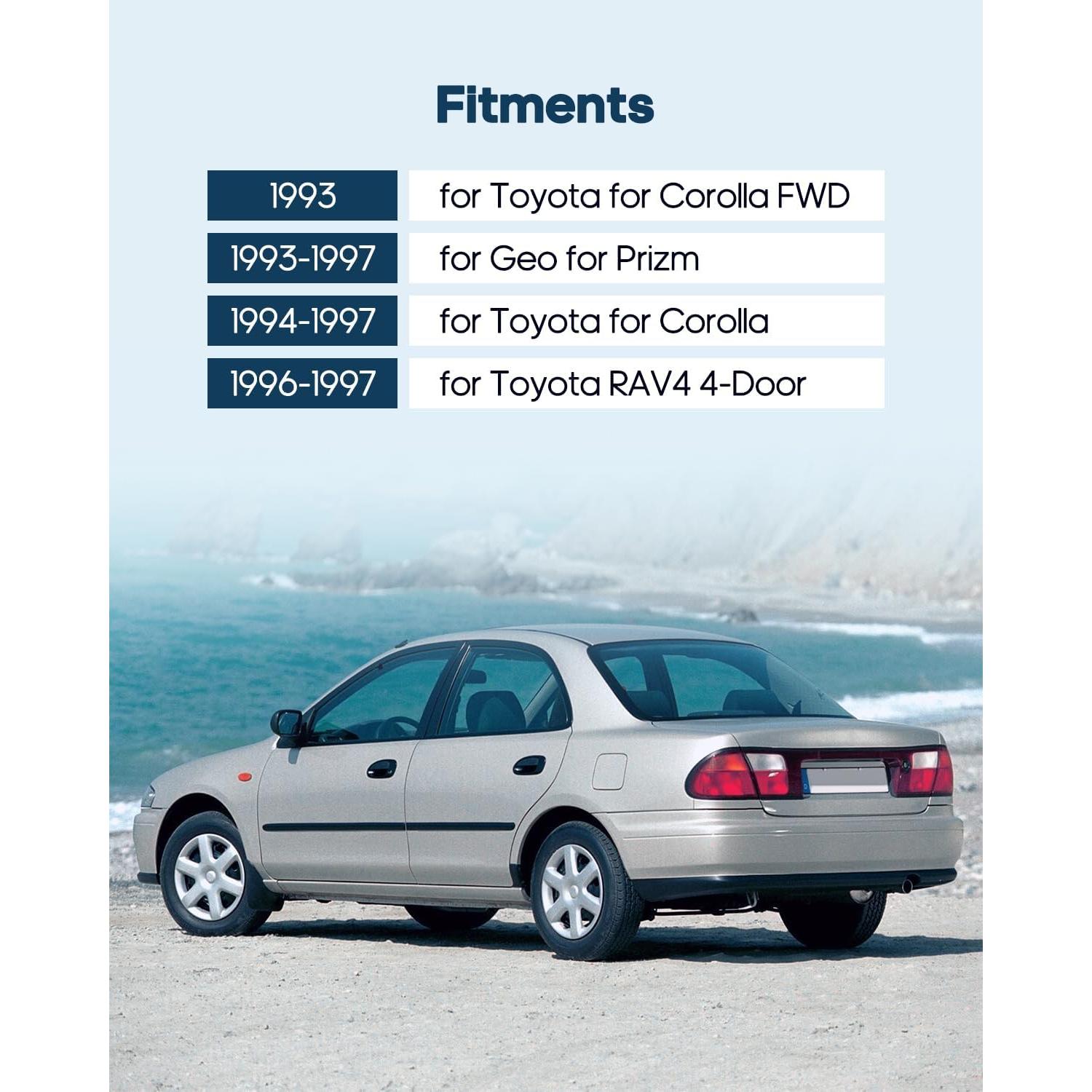 Mangos de Puerta Exterior ECCPP para Toyota Corolla y Geo Prizm