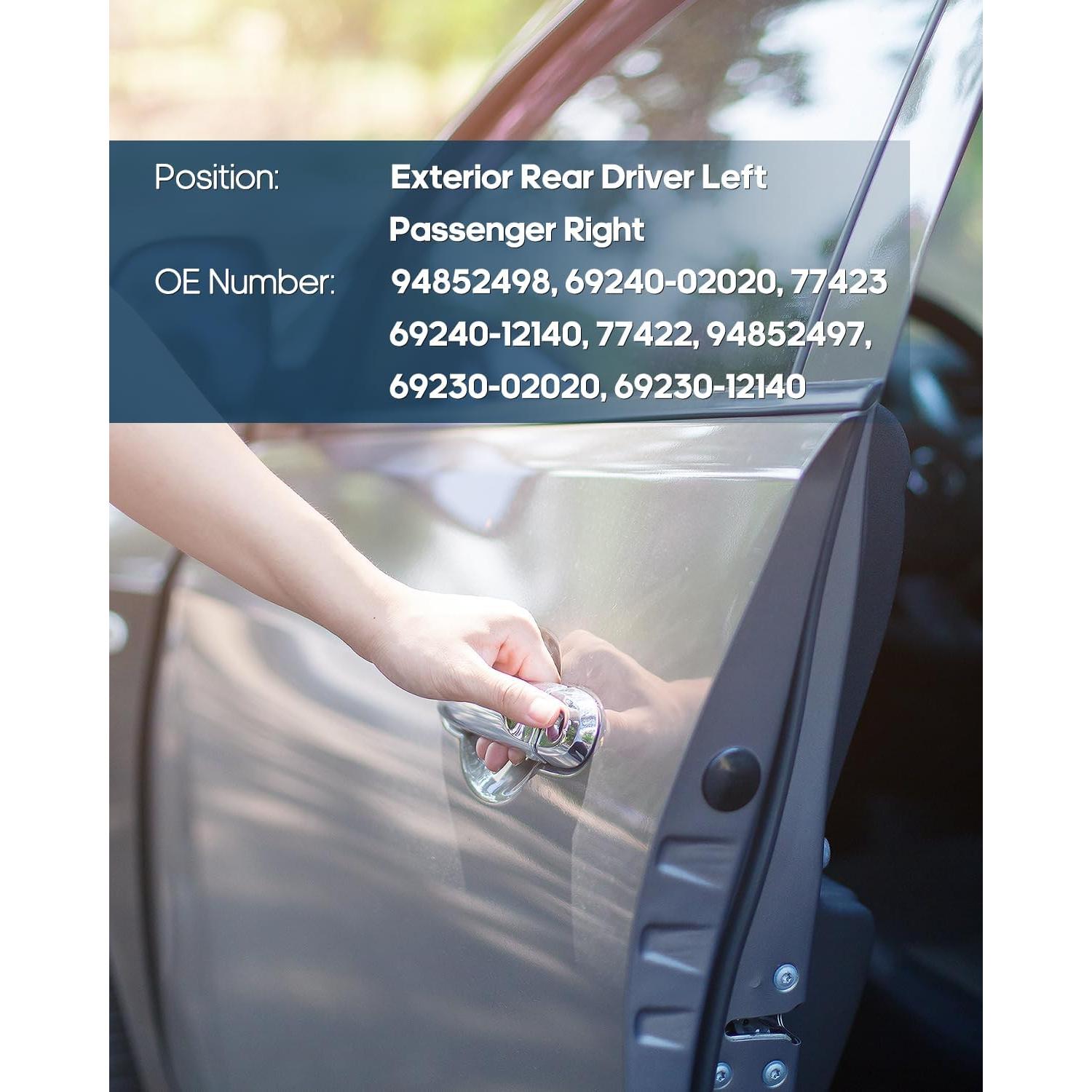 Mangos de Puerta Exterior ECCPP para Toyota Corolla y Geo Prizm