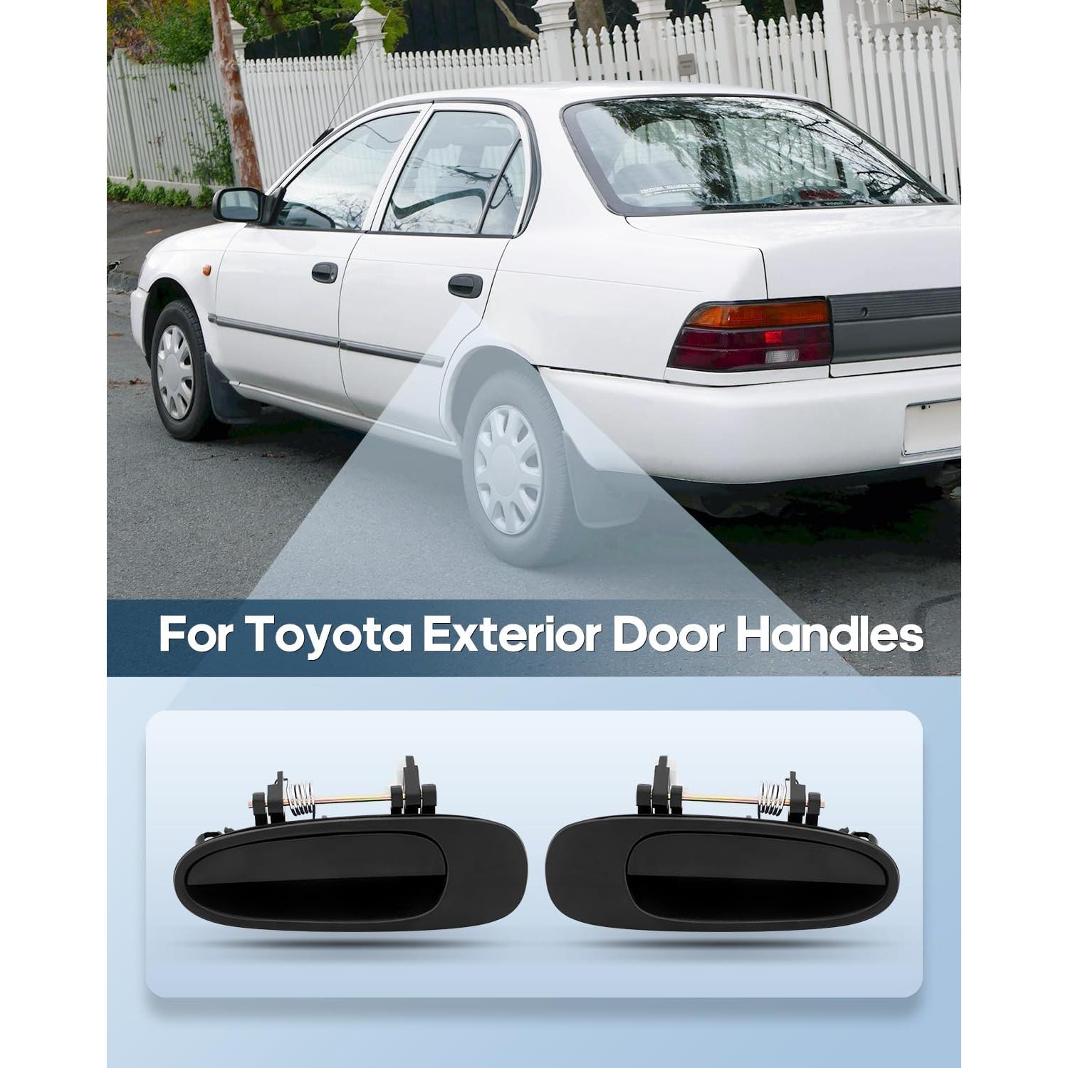 Mangos de Puerta Exterior ECCPP para Toyota Corolla y Geo Prizm