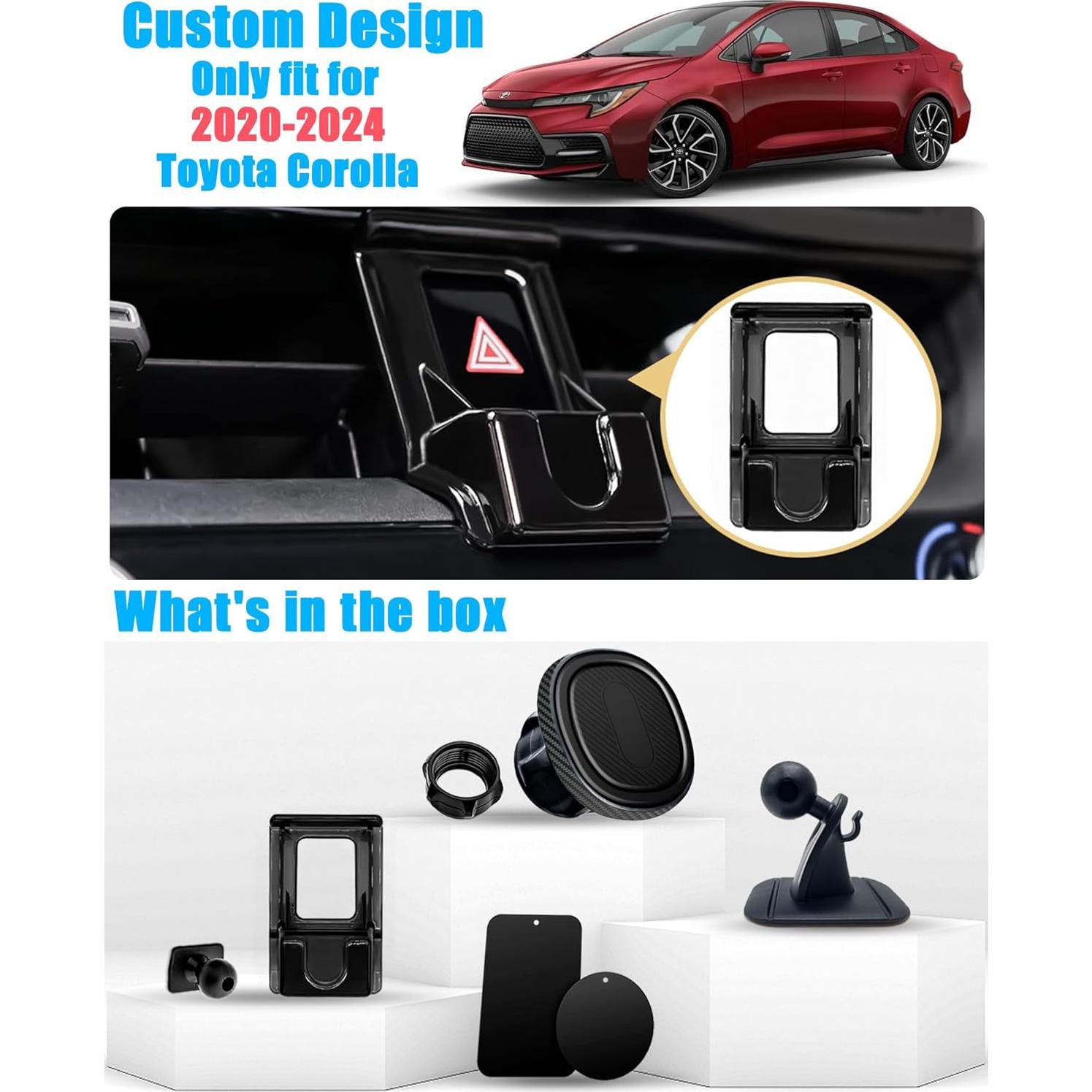 Soporte para Teléfono de Coche Mengfly para Toyota Corolla 2024-2020