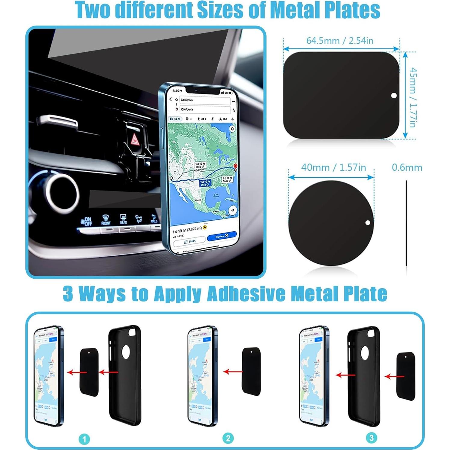 Soporte para Teléfono de Coche Mengfly para Toyota Corolla 2024-2020
