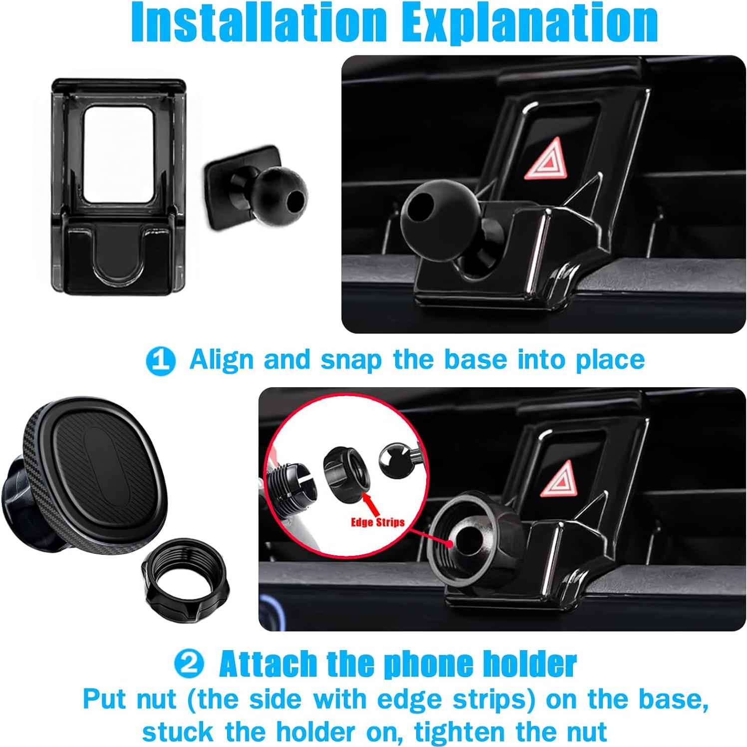 Soporte para Teléfono de Coche Mengfly para Toyota Corolla 2024-2020