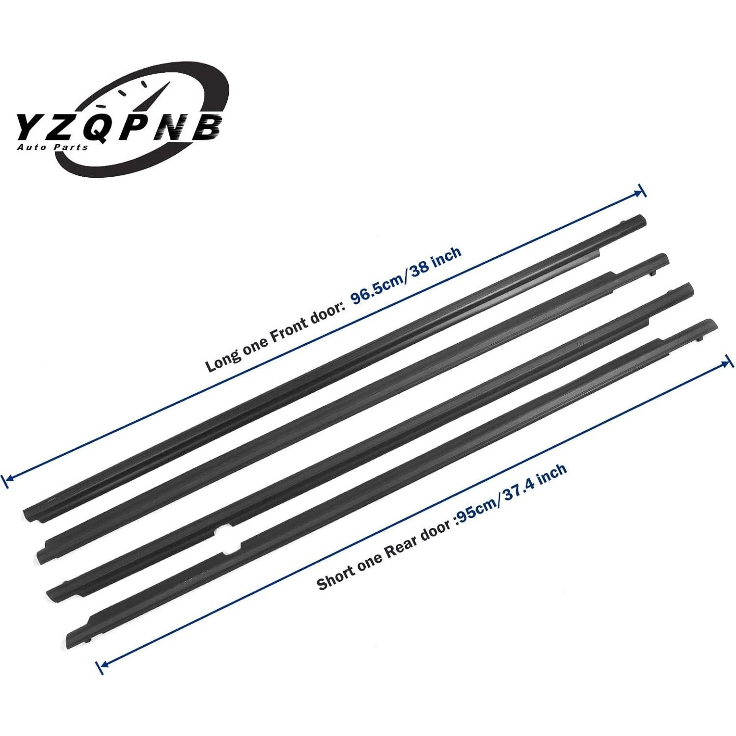 Moldura de Ventana YZQPNB para Toyota Corolla 2009-2012