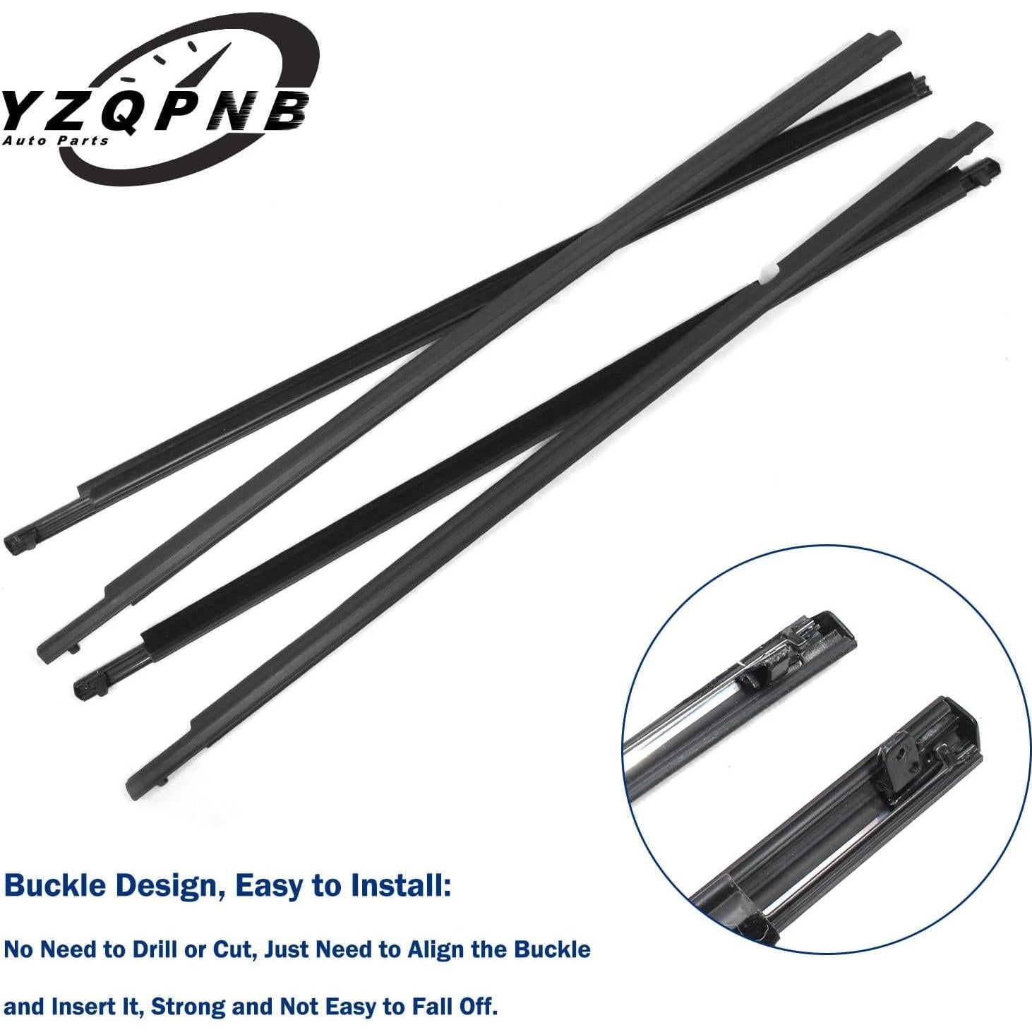 Moldura de Ventana YZQPNB para Toyota Corolla 2009-2012