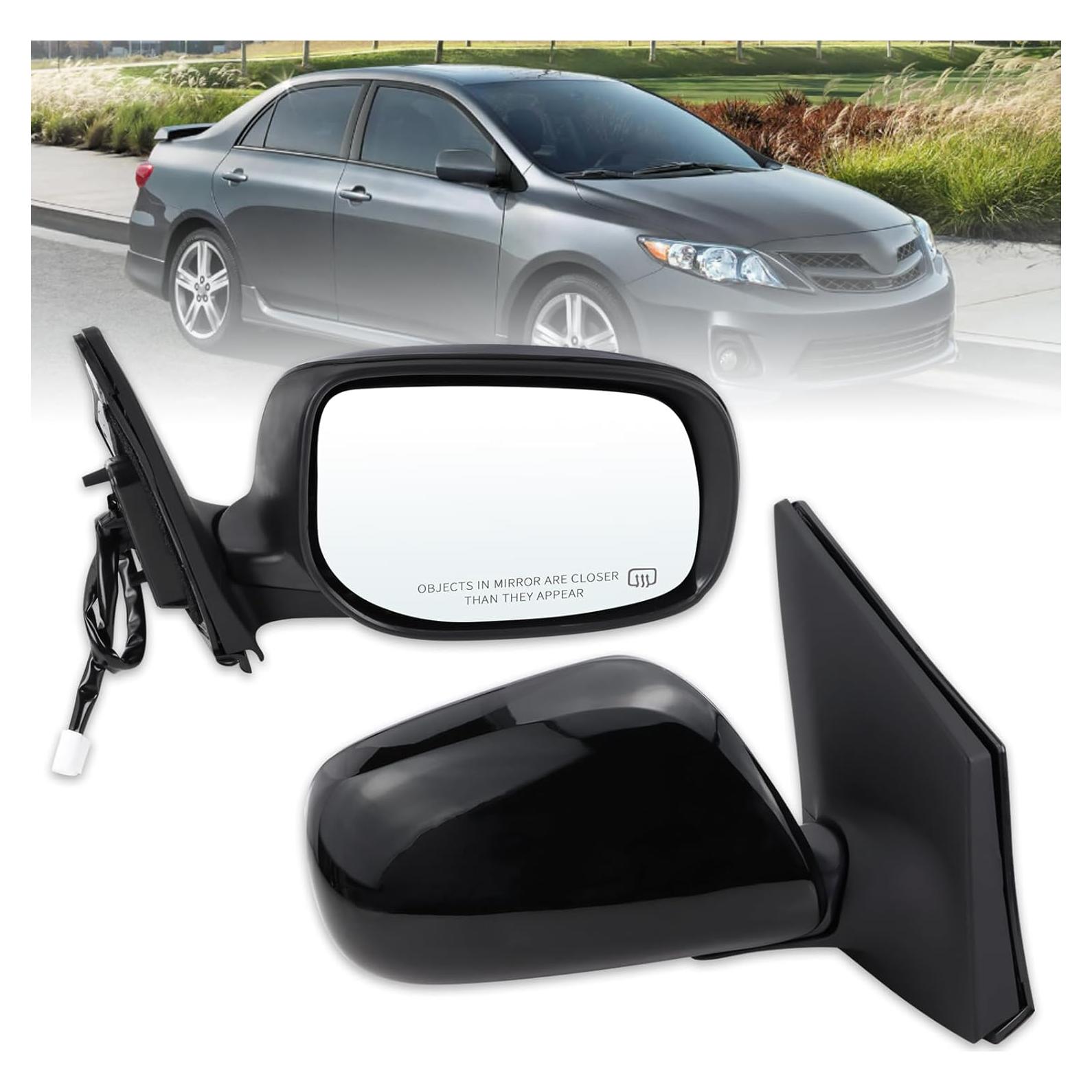 Espejo Lateral Derecho Lqito Toyota Corolla 2009-2013 Plegable