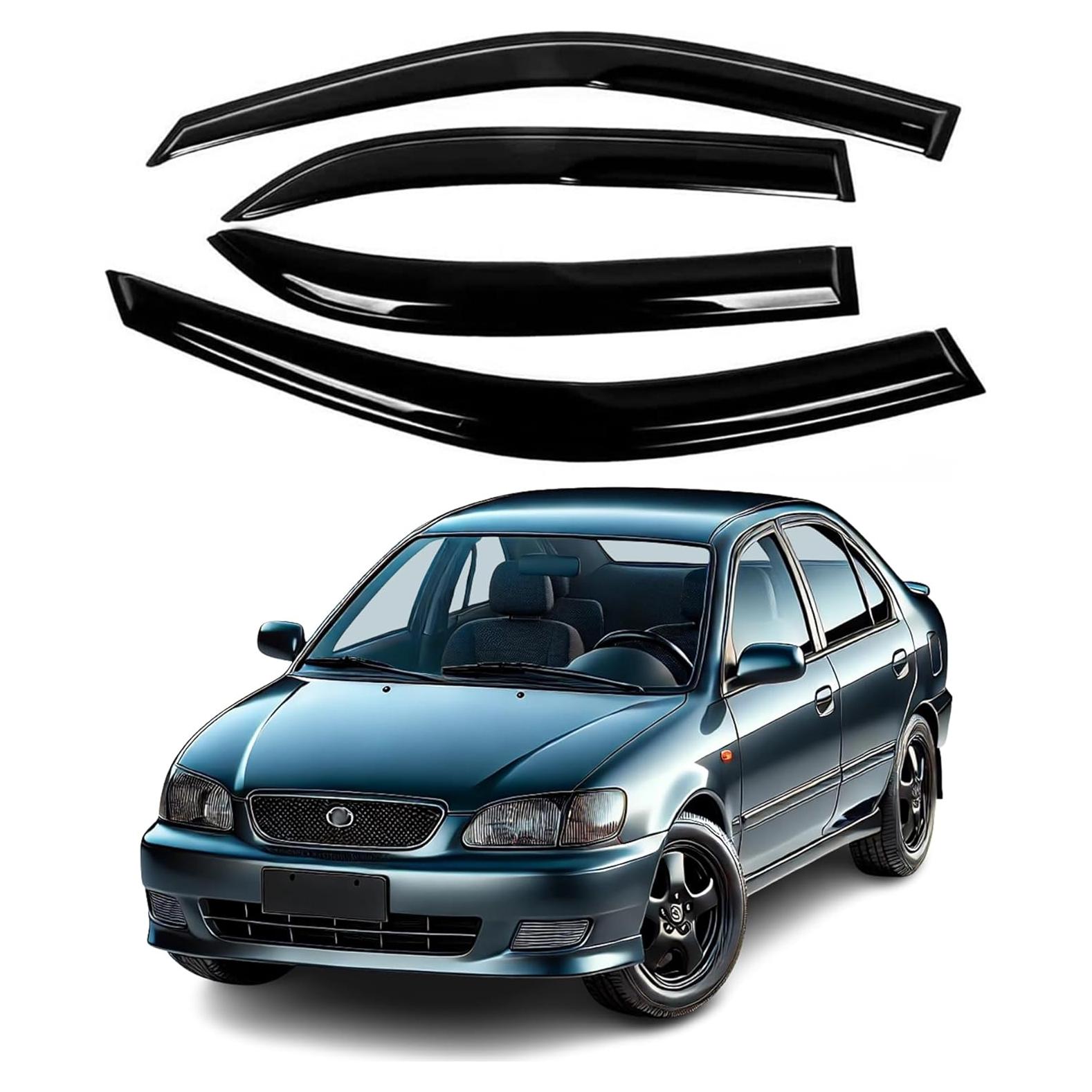 Juego de Deflectores de Ventana ZH para Toyota Corolla 1998-2002