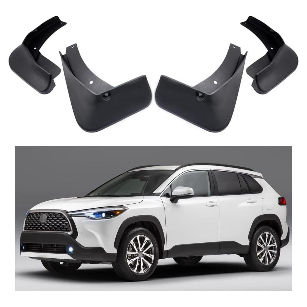 Kit 4 Guardabarros MOERTIFEI para Toyota Corolla Cross 2022-2024