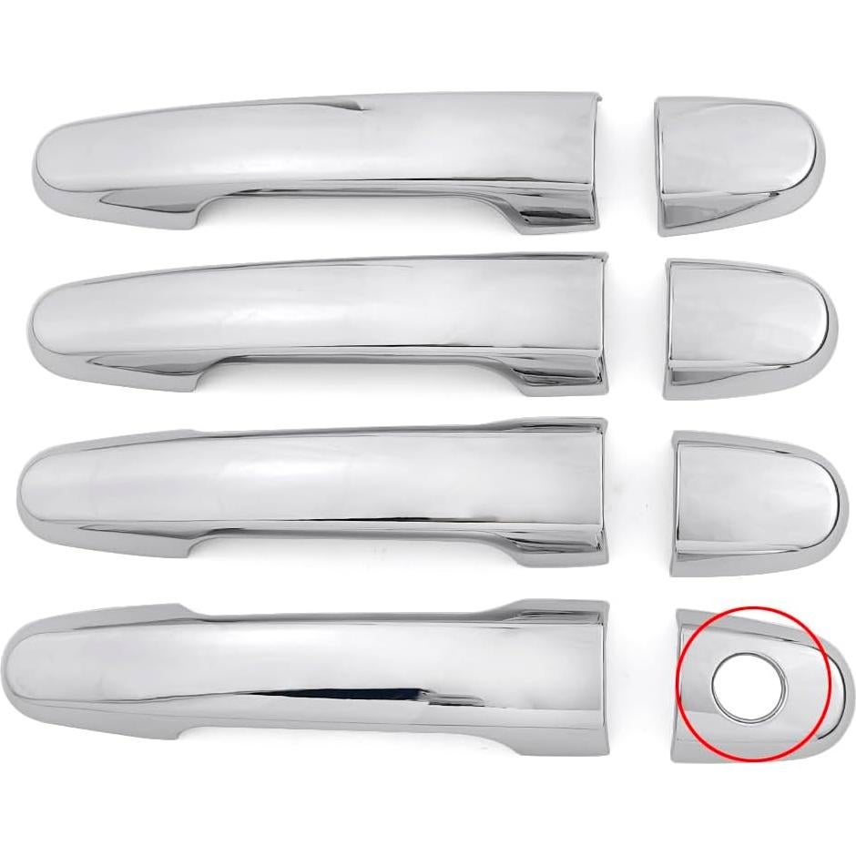 Cubierta de Manija de Puerta Cromo Dakitita para Toyota