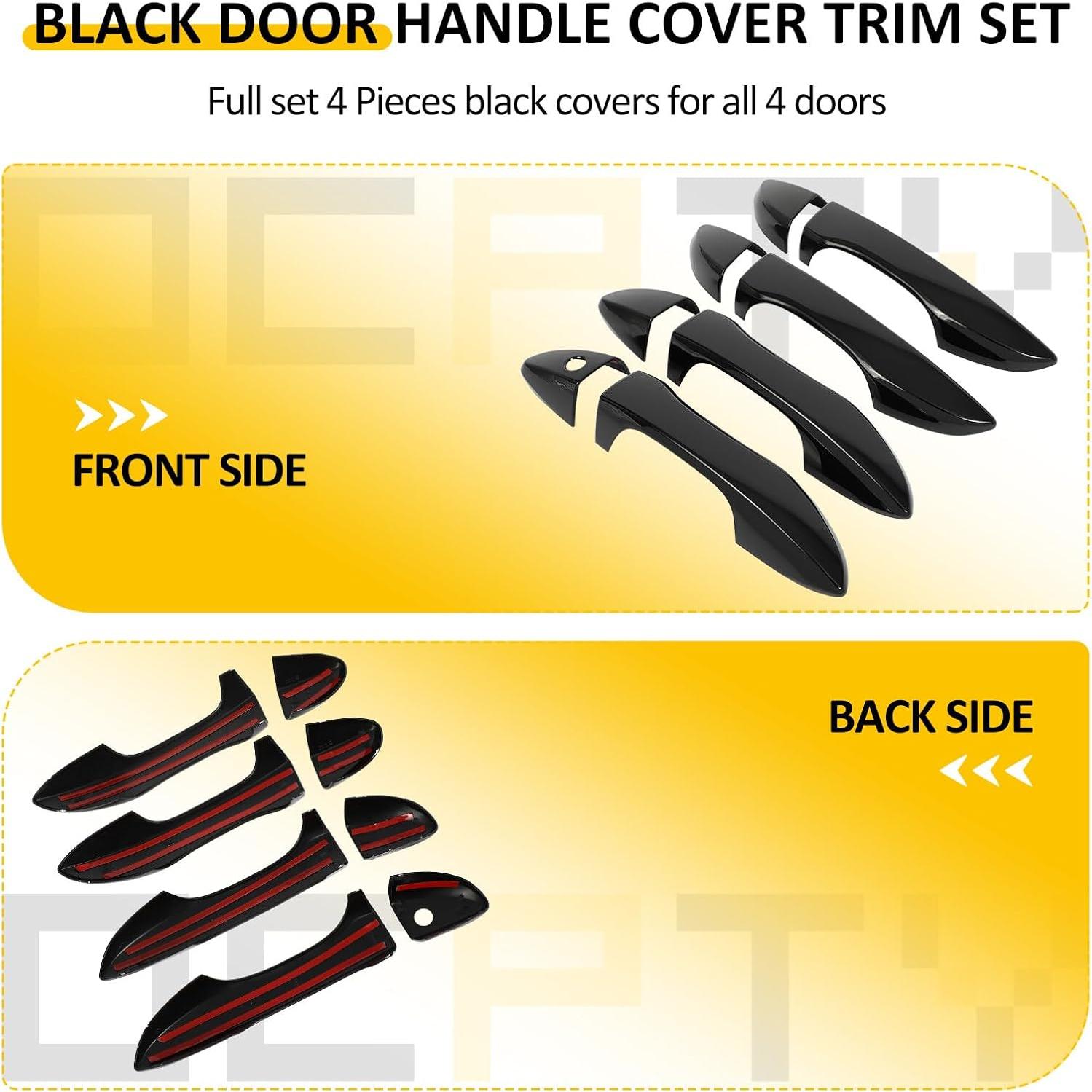 Cubiertas de Manija de Puerta OCPTY para Toyota Corolla 2014-2019