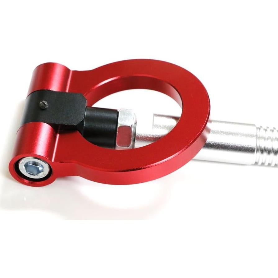 Anillo de Remolque Rojo iJDMTOY para Toyota C-HR y Corolla
