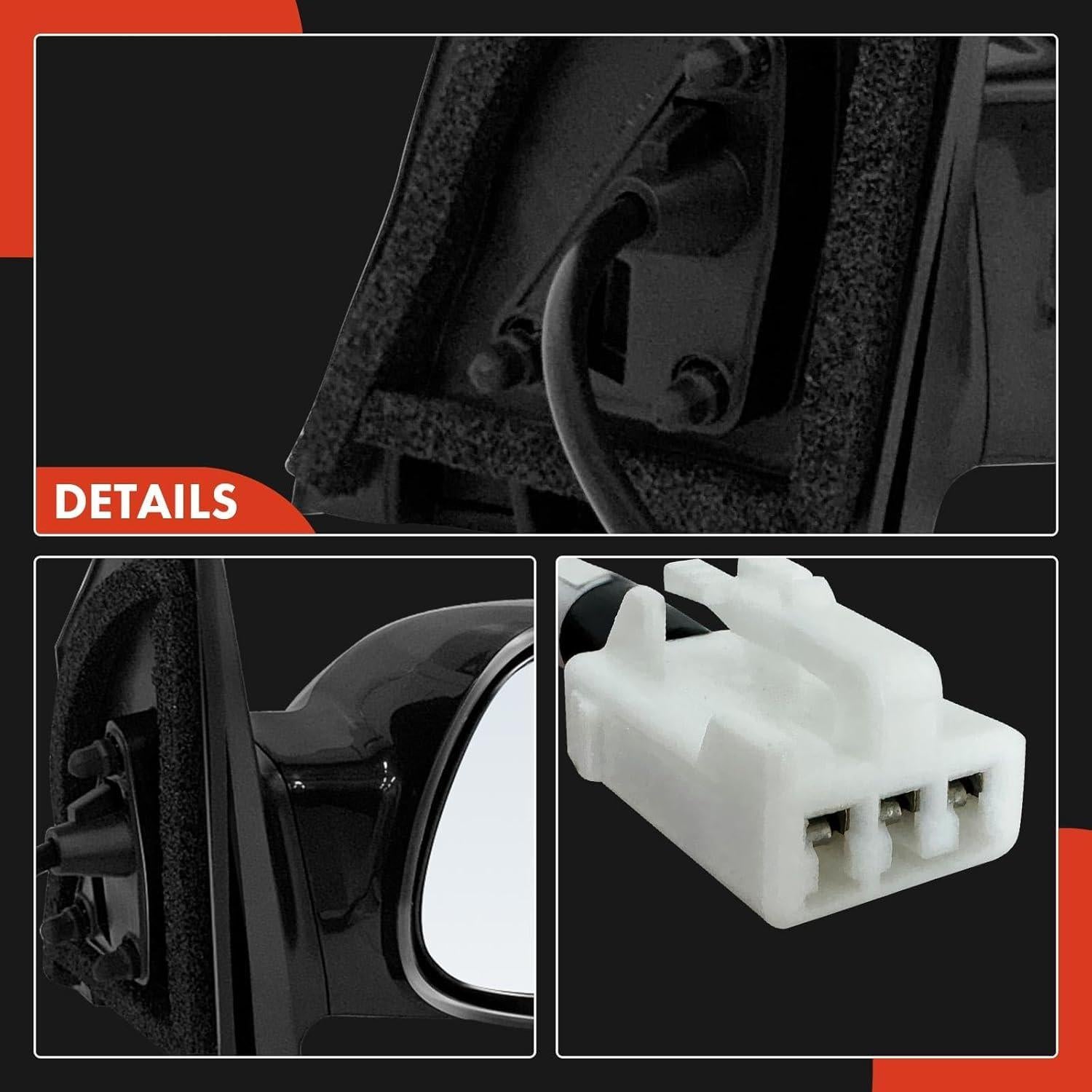 Espejo Retrovisor Eléctrico A-Premium Toyota Corolla 2003-2008