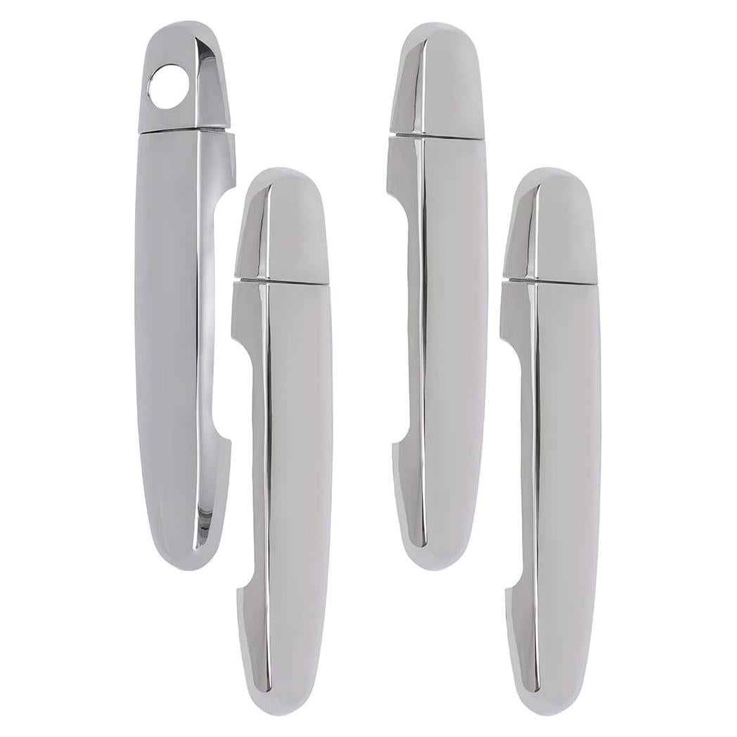 Juego de Manijas de Puerta Exterior LUJUNTEC Cromo para Toyota Corolla 2003-2013 4Pcs
