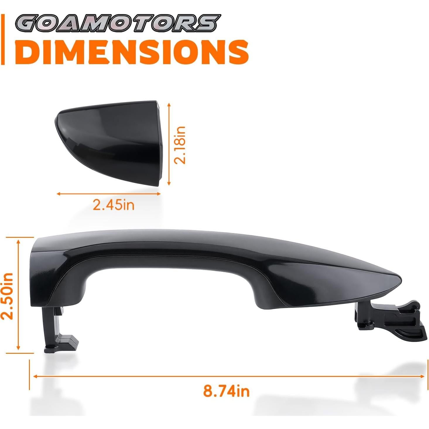 Manija de Puerta Exterior GoaMotors para Toyota Corolla 2014-2019