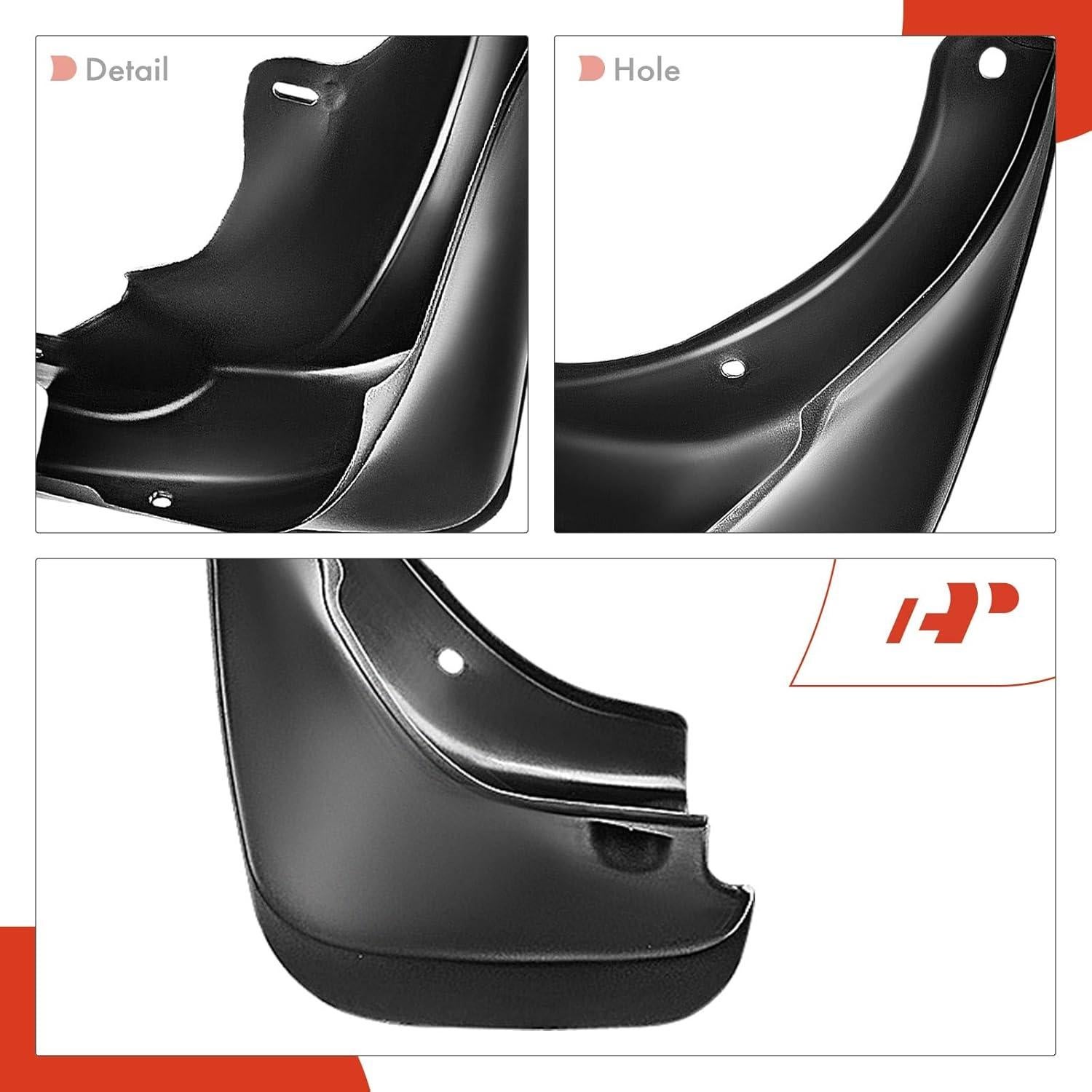 Juego de 4 Guardabarros A-Premium para Toyota Corolla 1993-1997