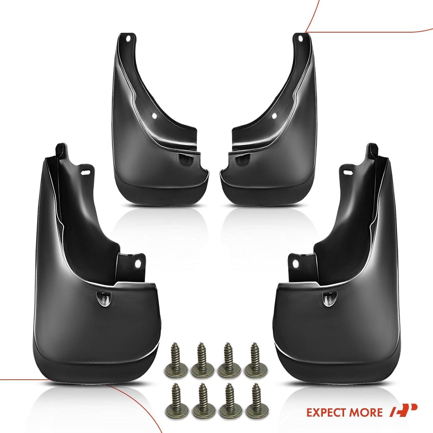 Juego de 4 Guardabarros A-Premium para Toyota Corolla 1993-1997