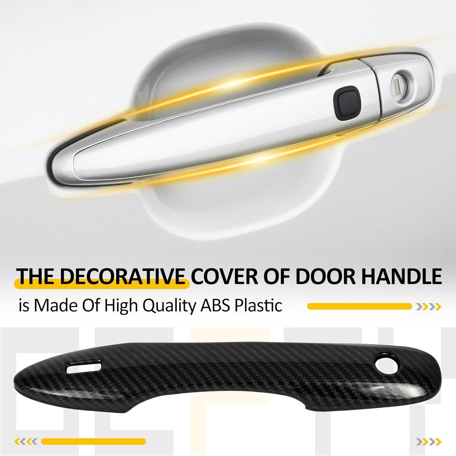 Cubiertas de Manijas de Puerta OCPTY para Toyota 2017-2022