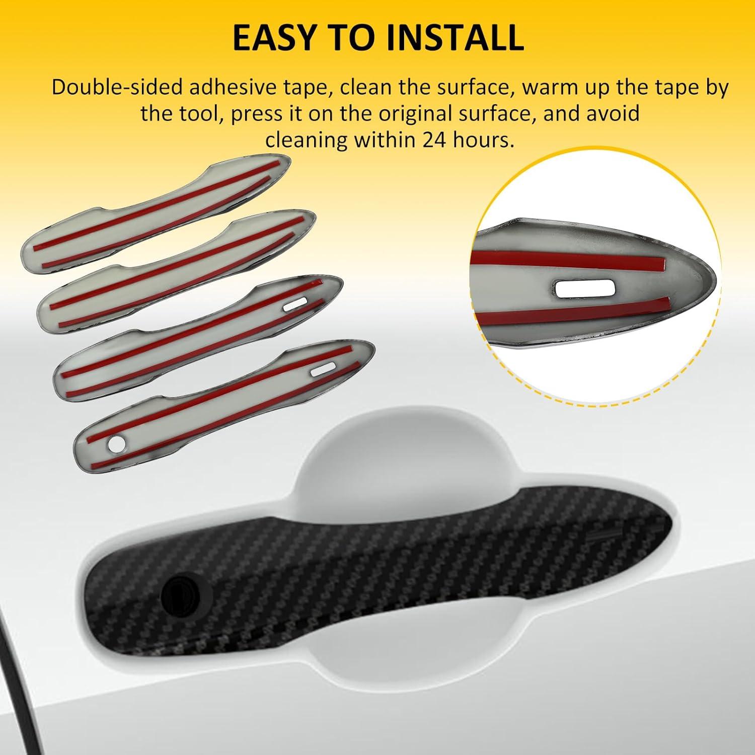 Cubiertas de Manijas de Puerta OCPTY para Toyota 2017-2022