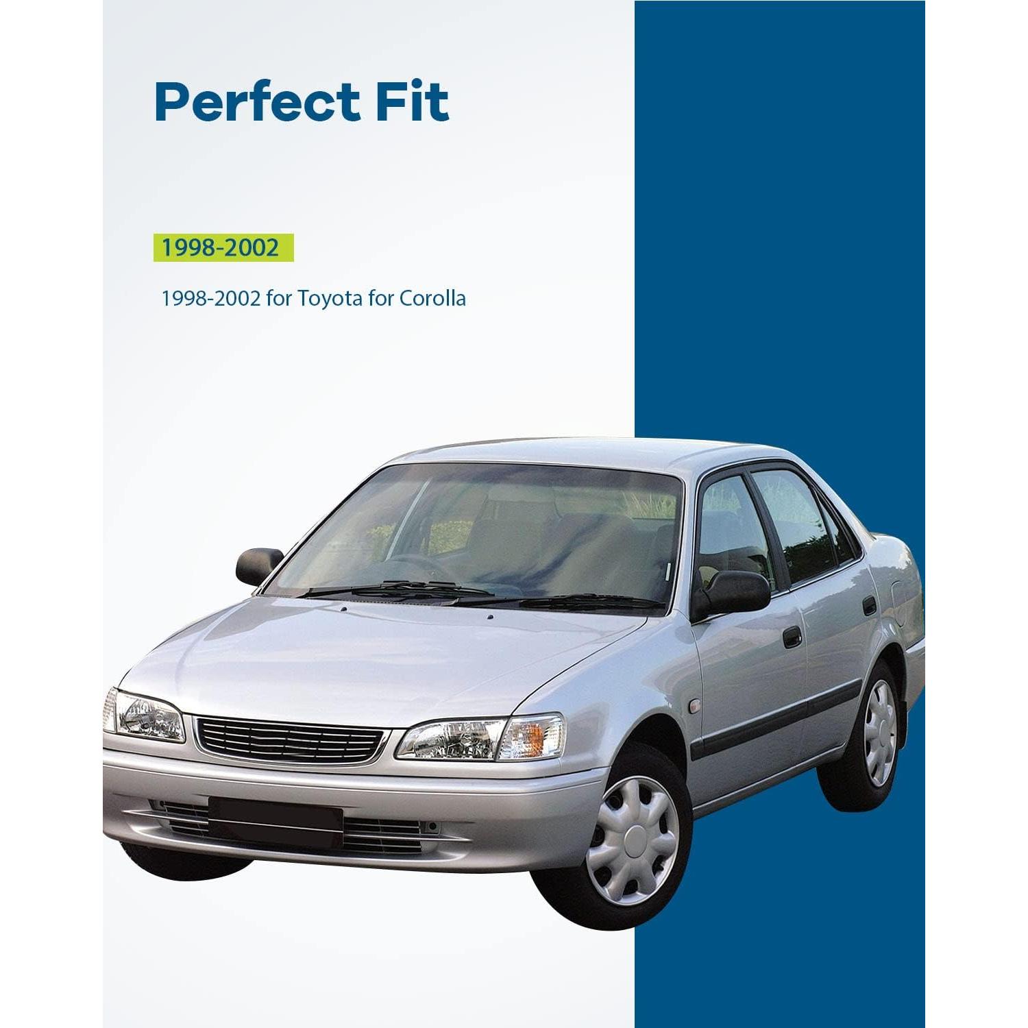 Manijas de Puerta Exterior LUJUNTEC para Toyota Corolla 1998-2002