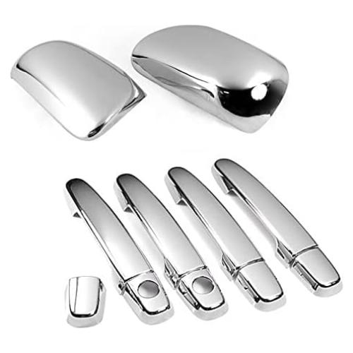 Cubiertas cromadas manija y espejo Toyota Corolla Yaris 2009-2011