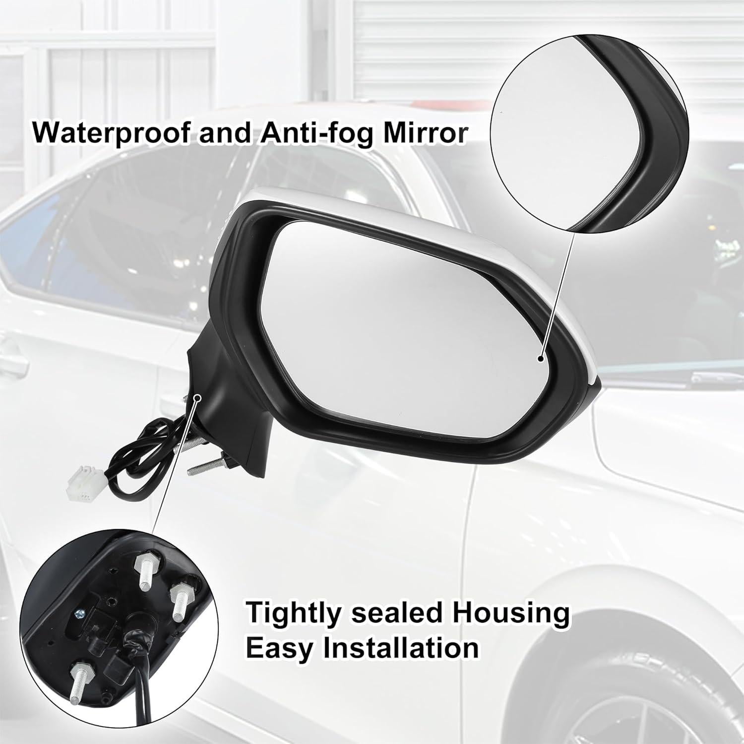 Espejo de Puerta Derecho Toyota Corolla 20-22 X AUTOHAUX