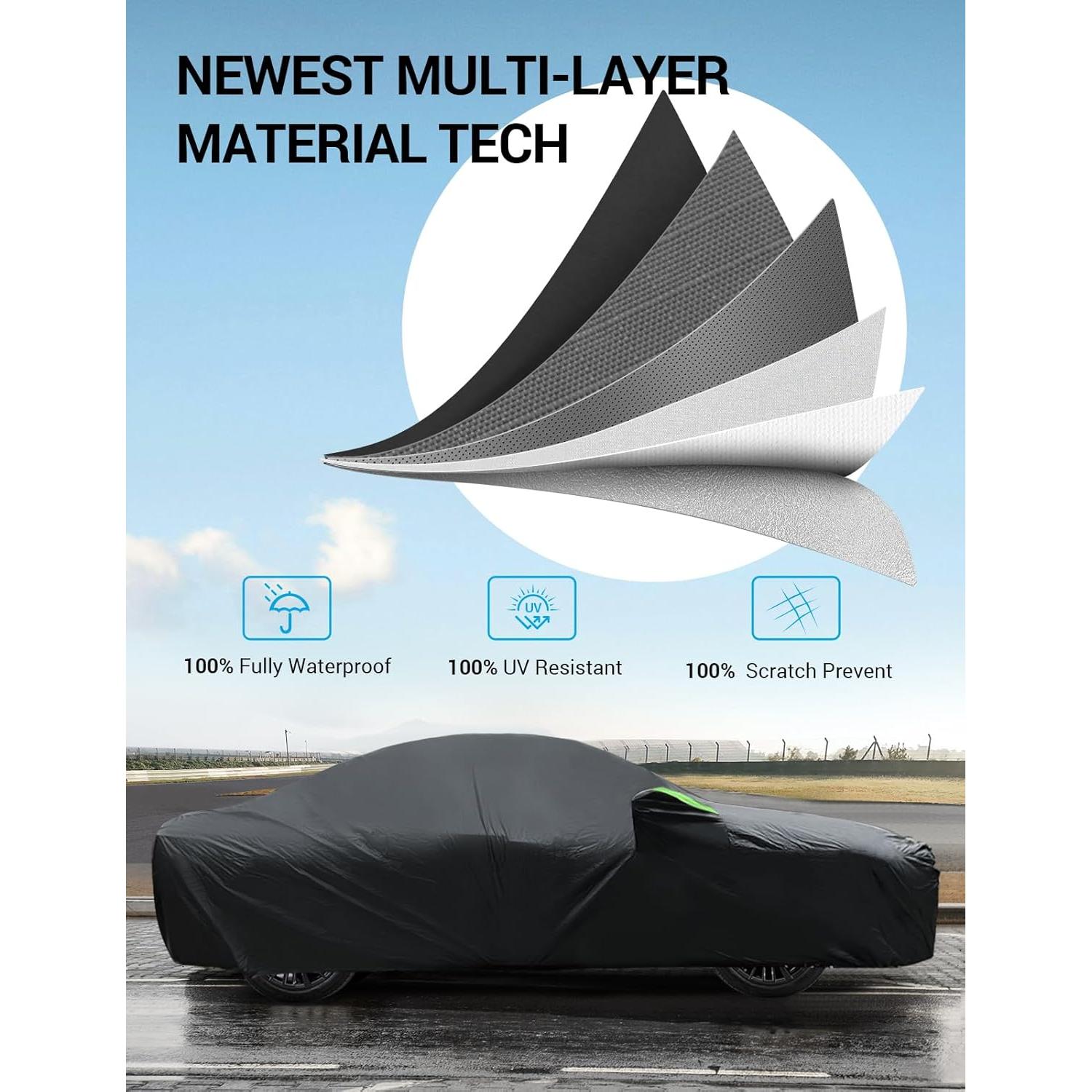 Funda de Coche Proadsy para Toyota Corolla 2019-2025 Impermeable