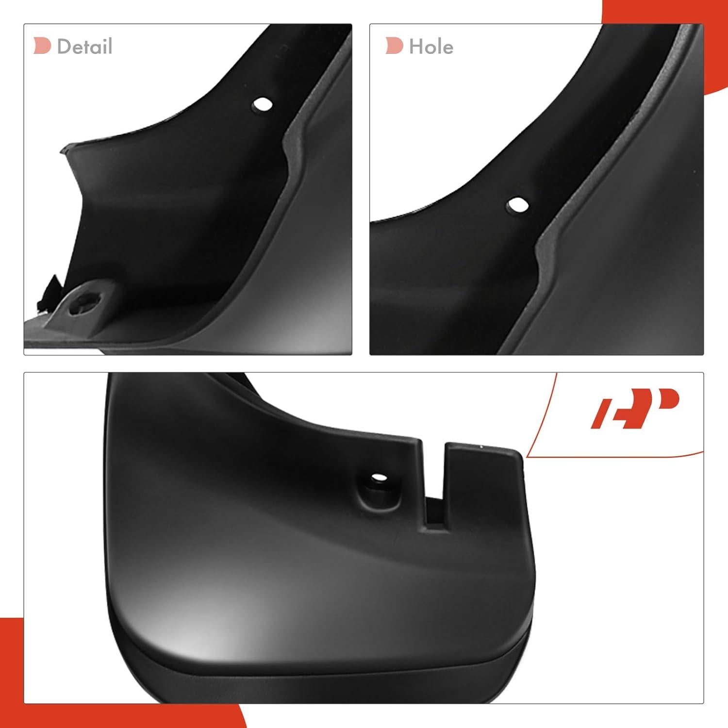 Juego de 4 Guardabarros A-Premium para Toyota Corolla 1993-1997