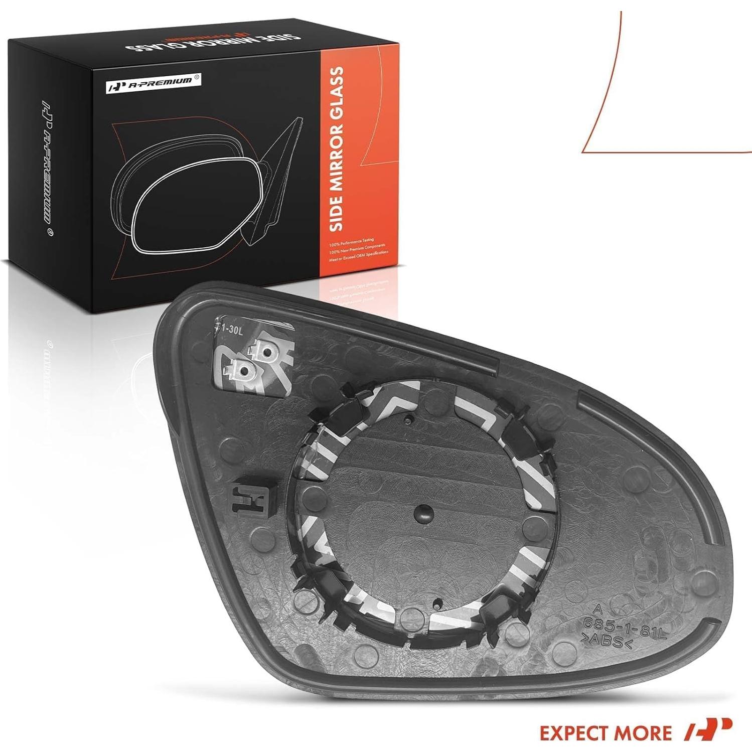 Cristal Espejo Lateral Izquierdo A-Premium Toyota Corolla 2014-2019