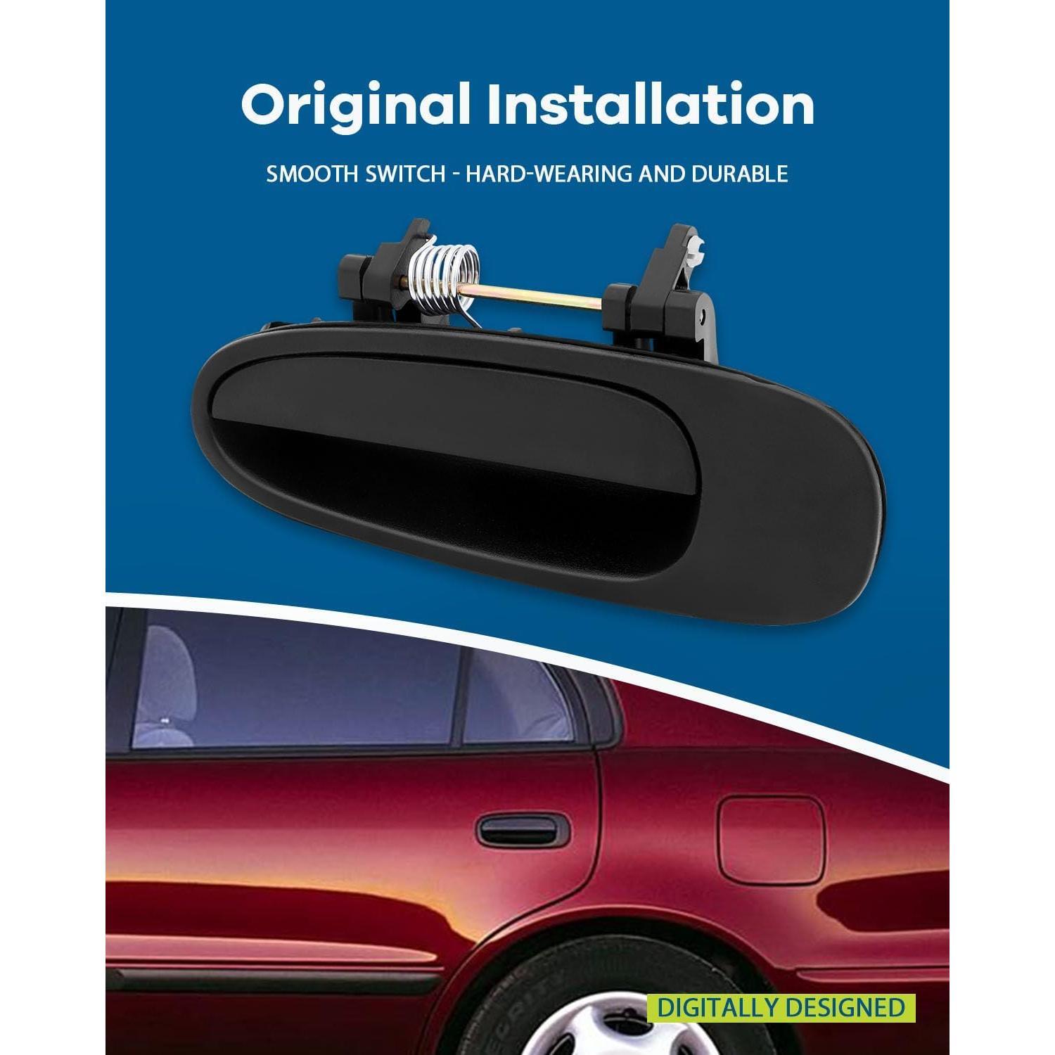 Manijas de Puerta Exterior LUJUNTEC para Toyota Corolla 1993-1997