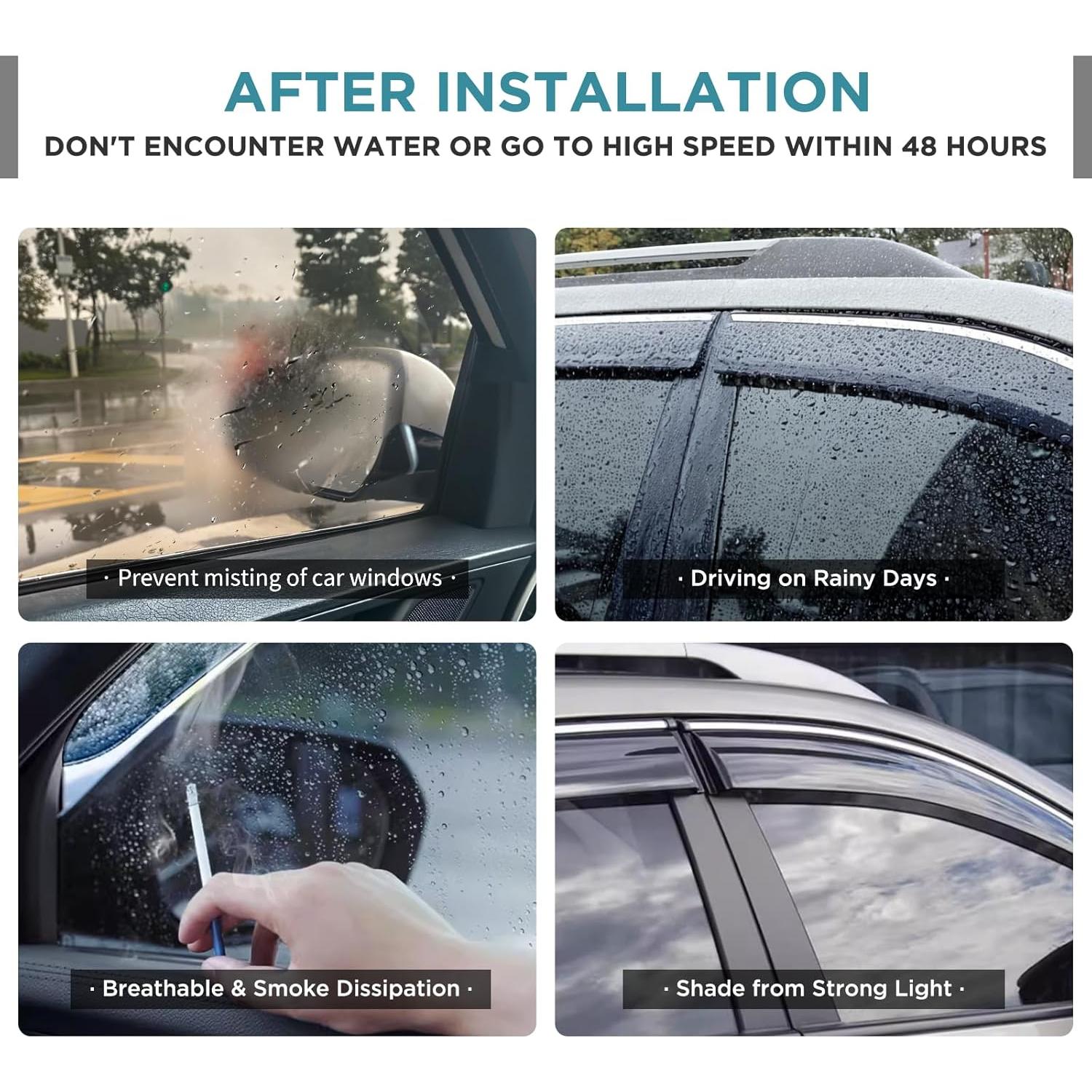 Viseras de Ventana Torcia para Toyota Corolla 1993-1997