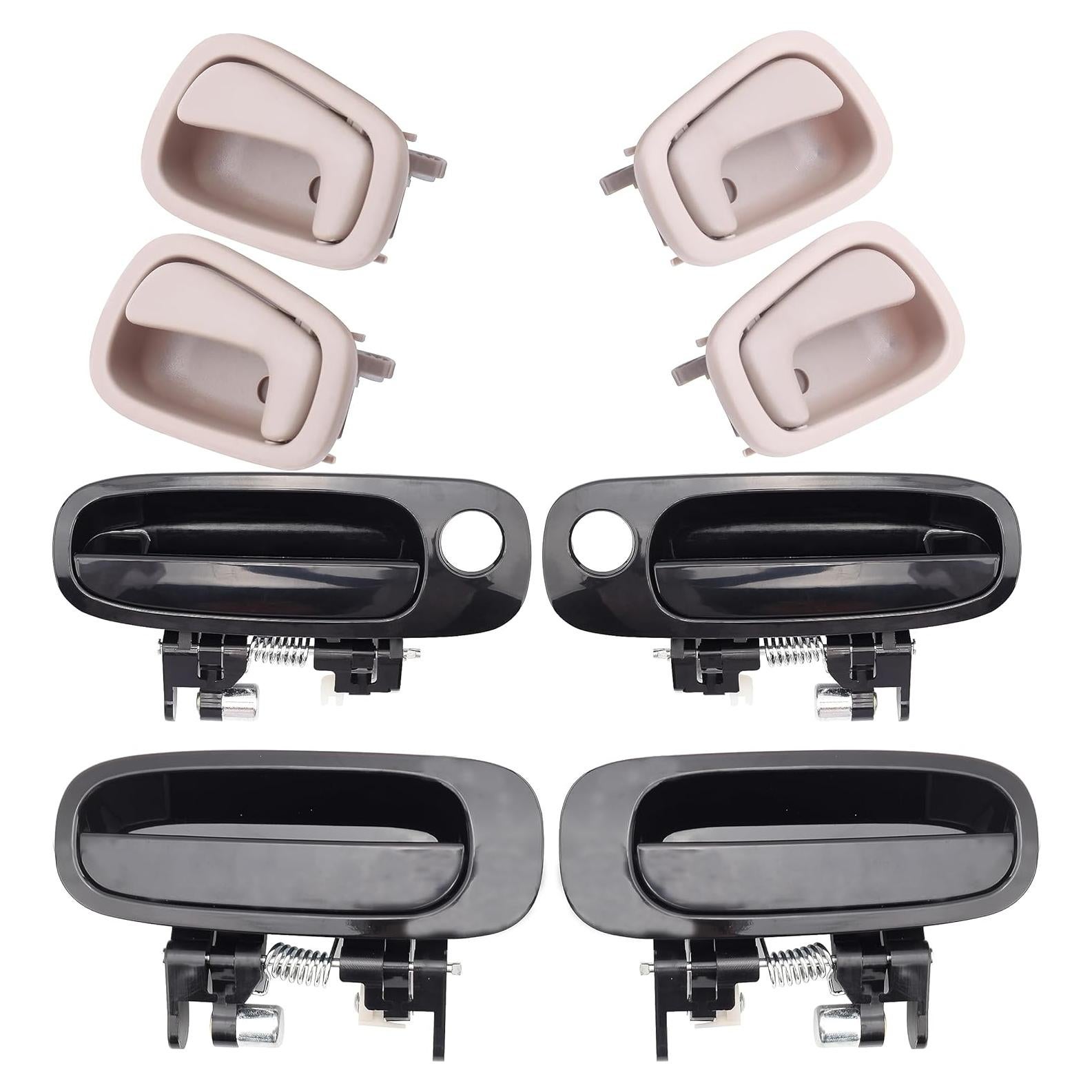 Juego de Manijas de Puerta Reeoutdoor para Corolla y Prizm 1998-2002